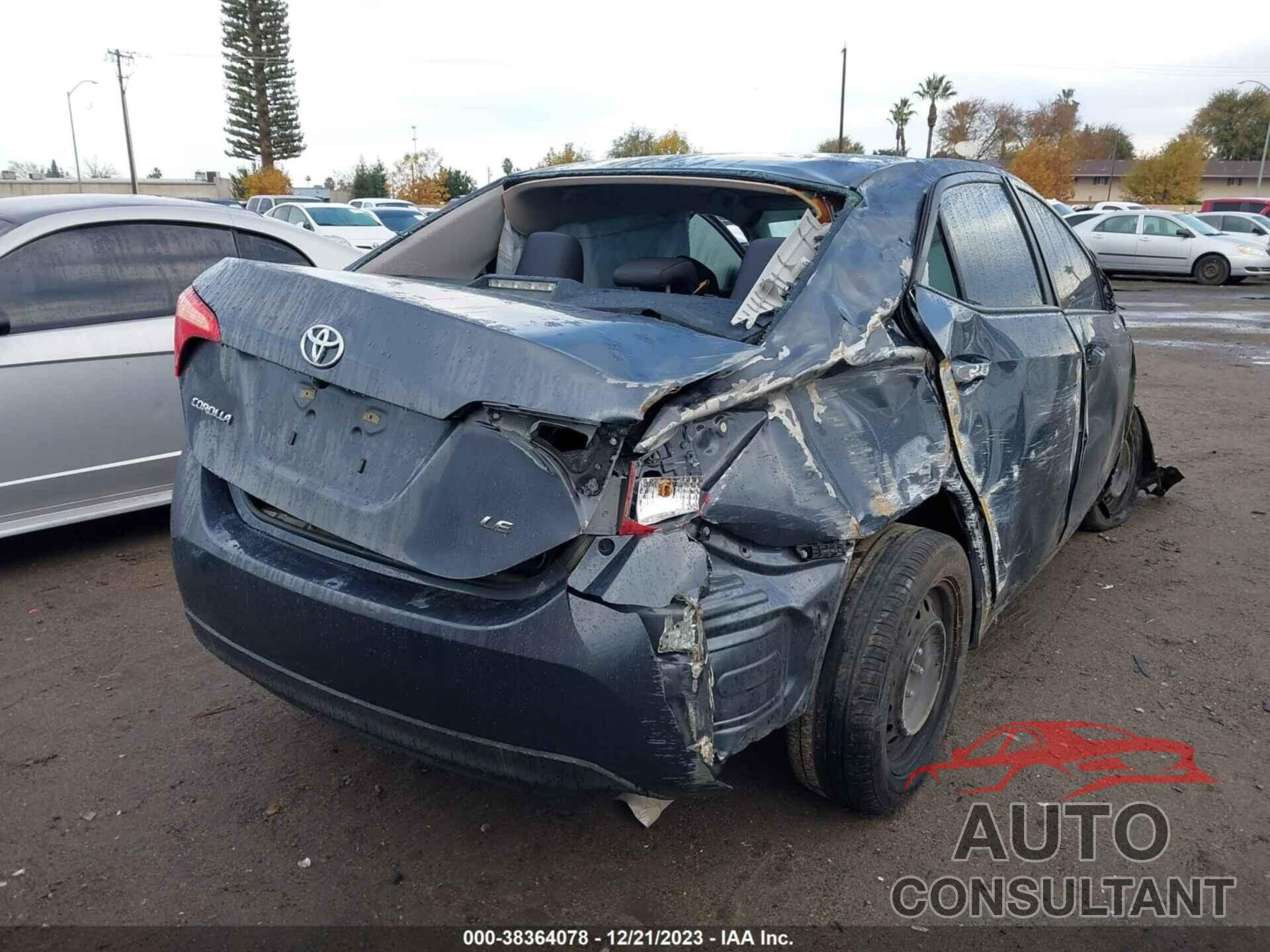 TOYOTA COROLLA 2017 - 5YFBURHE5HP641311