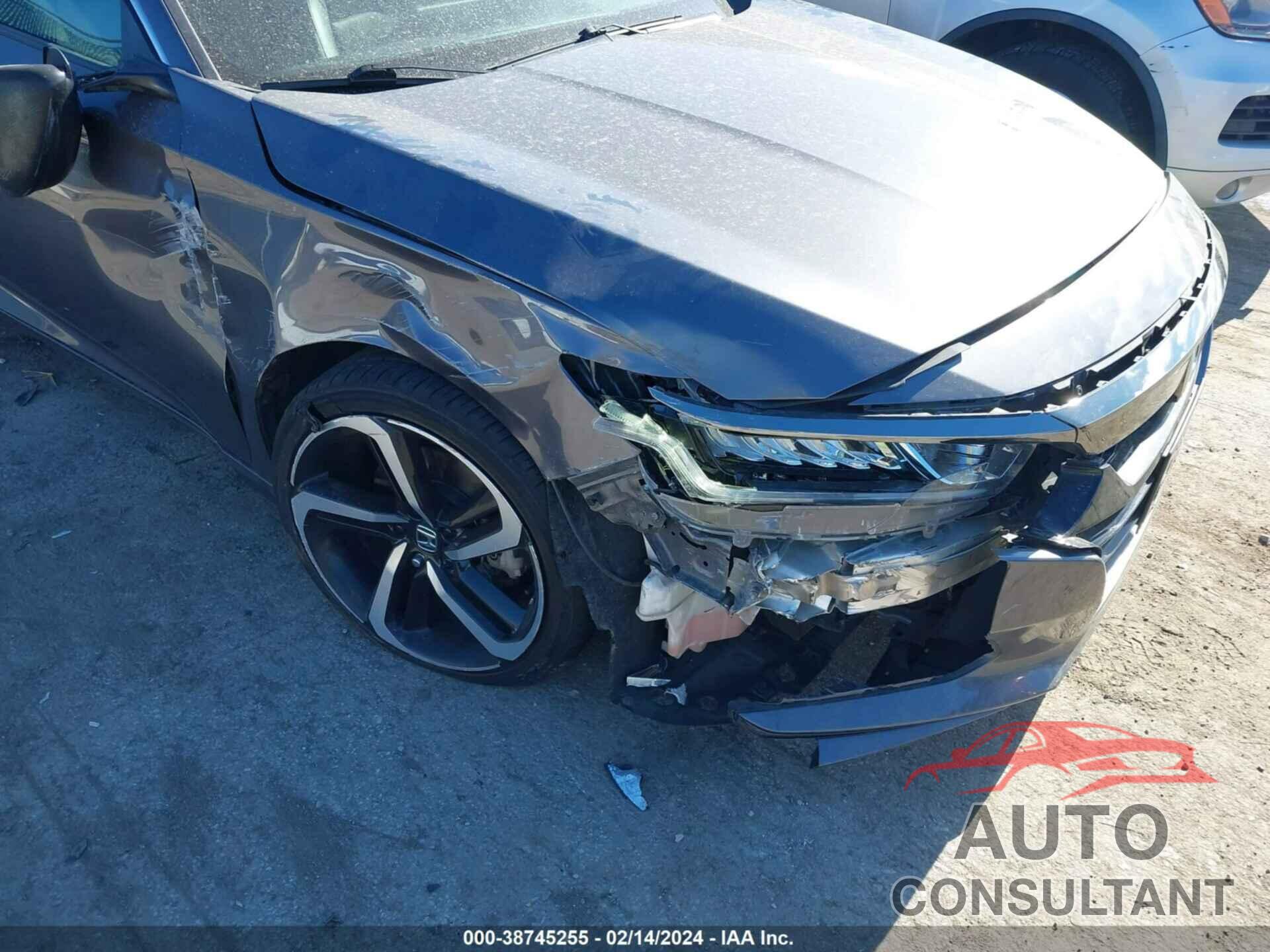 HONDA ACCORD 2019 - 1HGCZ2F39KA004445