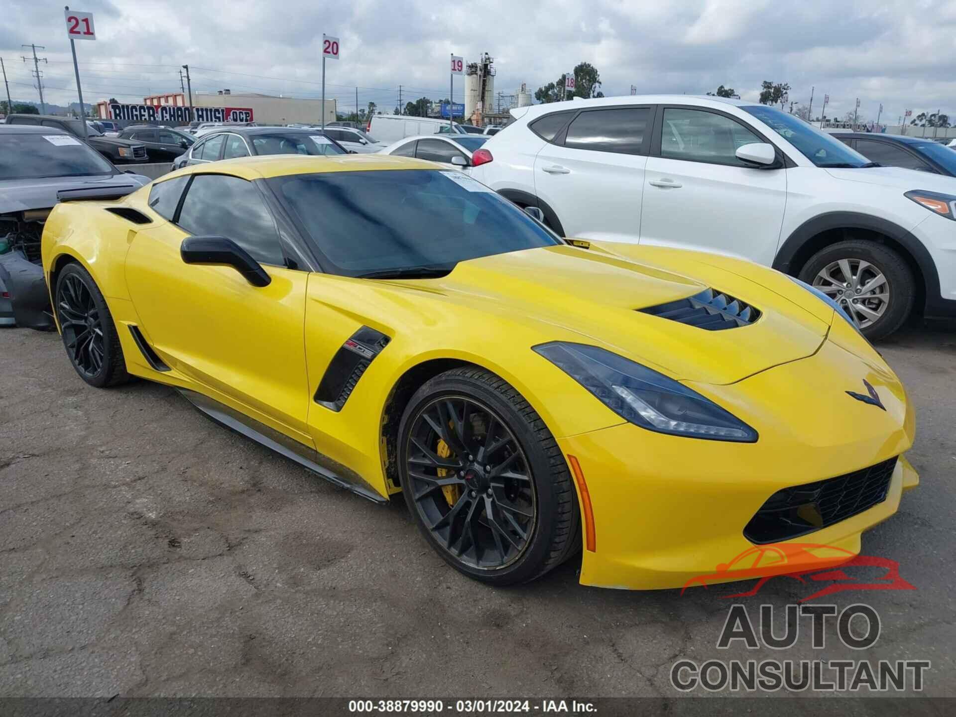 CHEVROLET CORVETTE 2019 - 1G1YR2D66K5605562