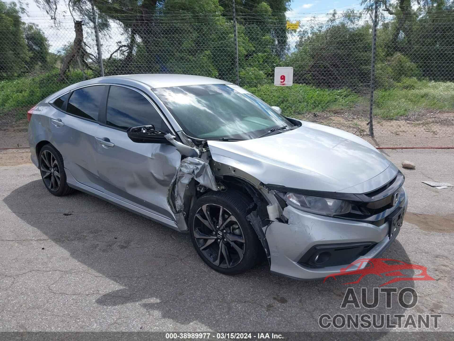 HONDA CIVIC 2020 - 2HGFC2F81LH536516