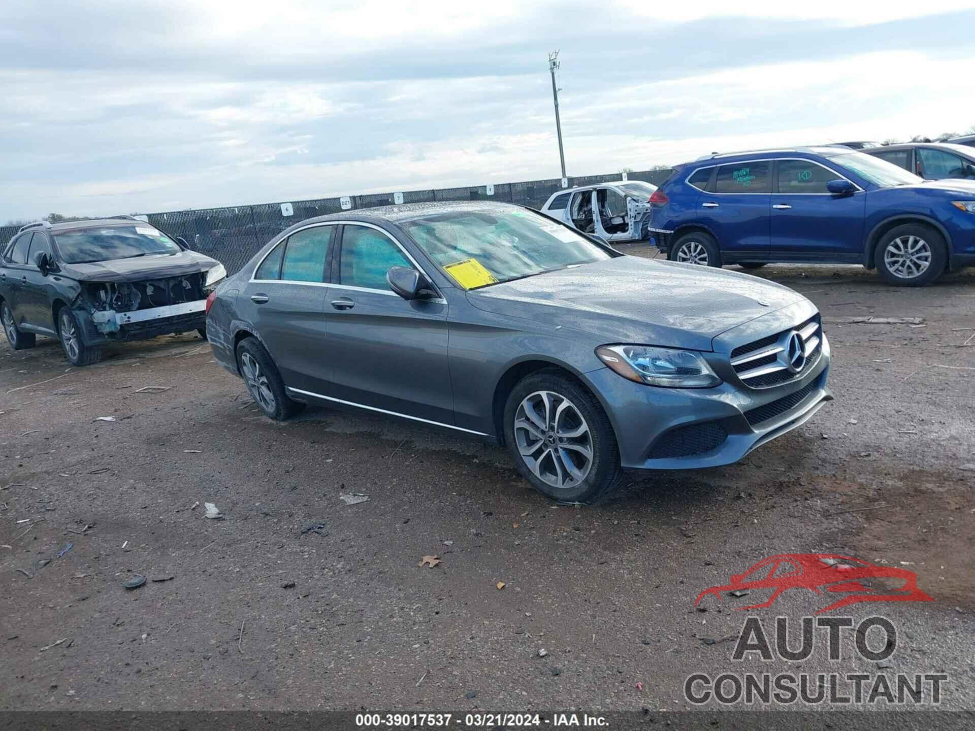 MERCEDES-BENZ C 300 2018 - 55SWF4KBXJU254363