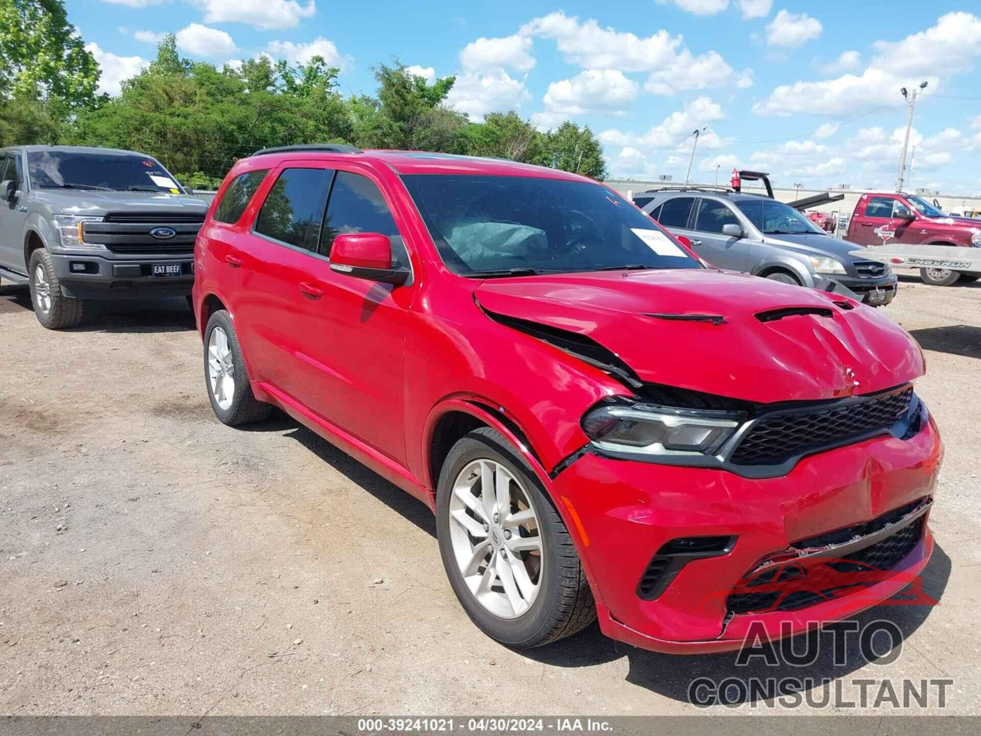DODGE DURANGO 2021 - 1C4RDHDG5MC822931
