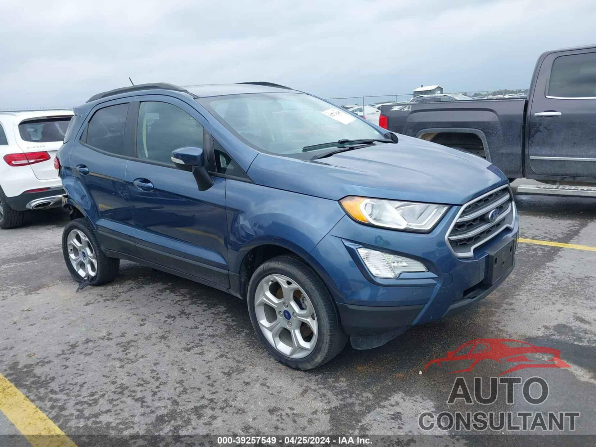 FORD ECOSPORT 2022 - MAJ6S3GL4NC462210