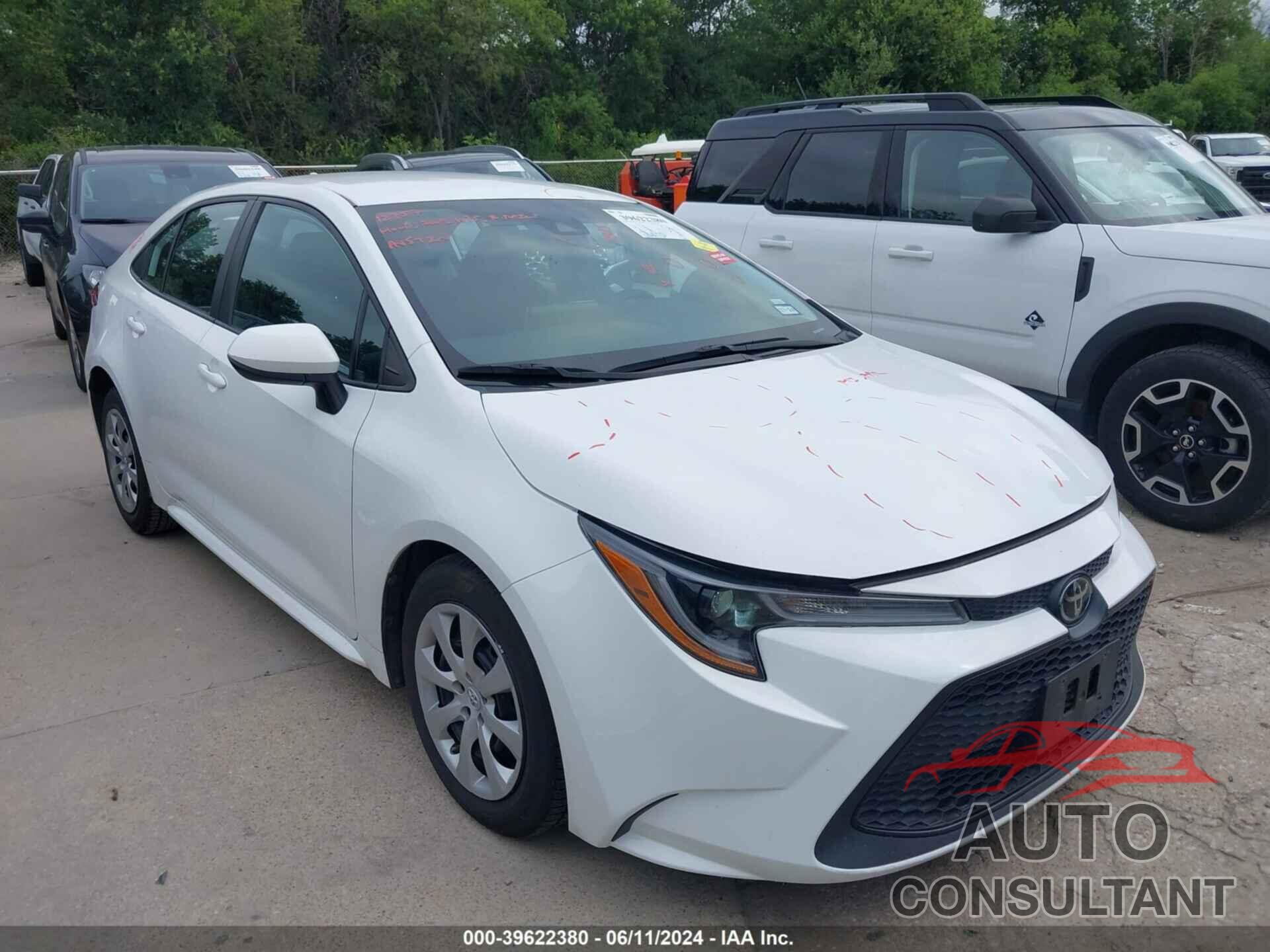 TOYOTA COROLLA 2021 - 5YFEPMAE0MP241765