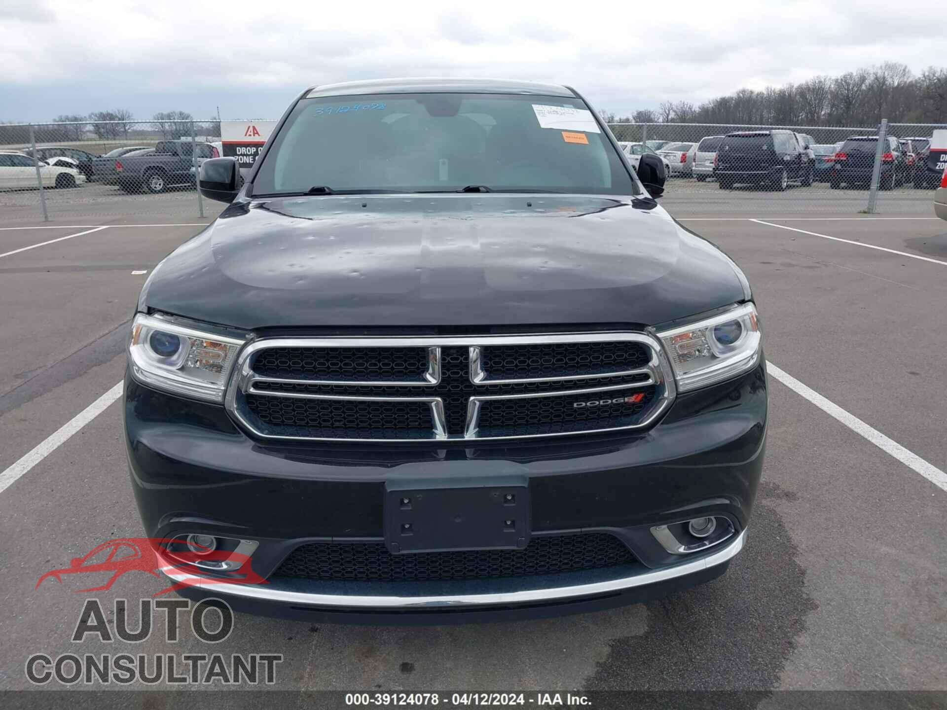 DODGE DURANGO 2017 - 1C4RDJAG2HC881050