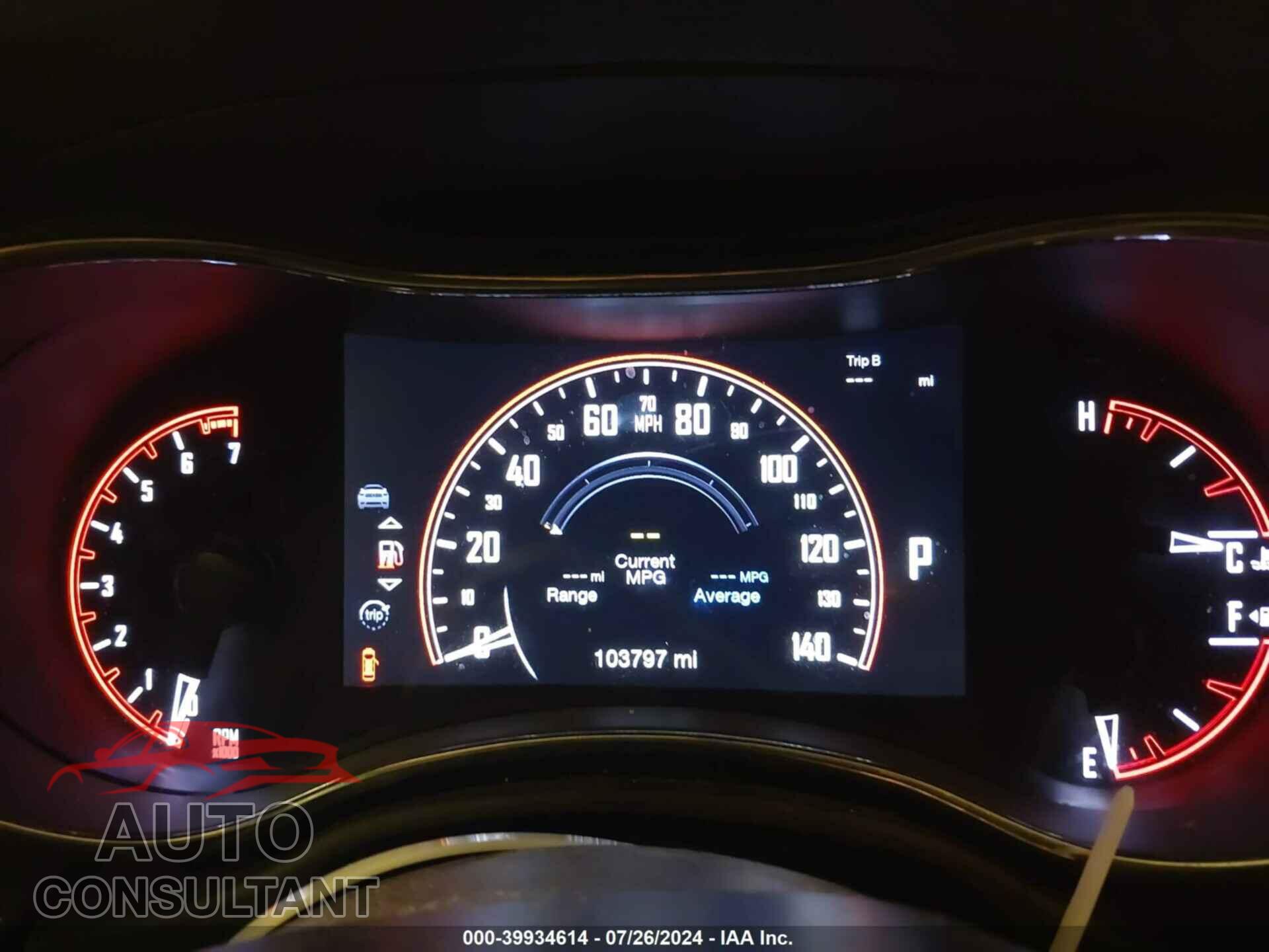 DODGE DURANGO 2017 - 1C4RDJAG5HC833834