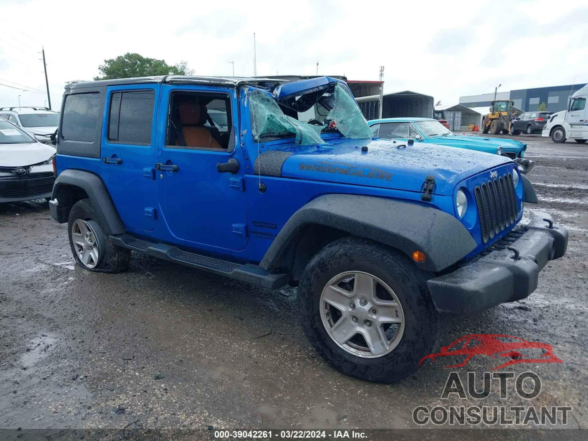 JEEP WRANGLER UNLIMITED 2016 - 1C4BJWDG2GL159806