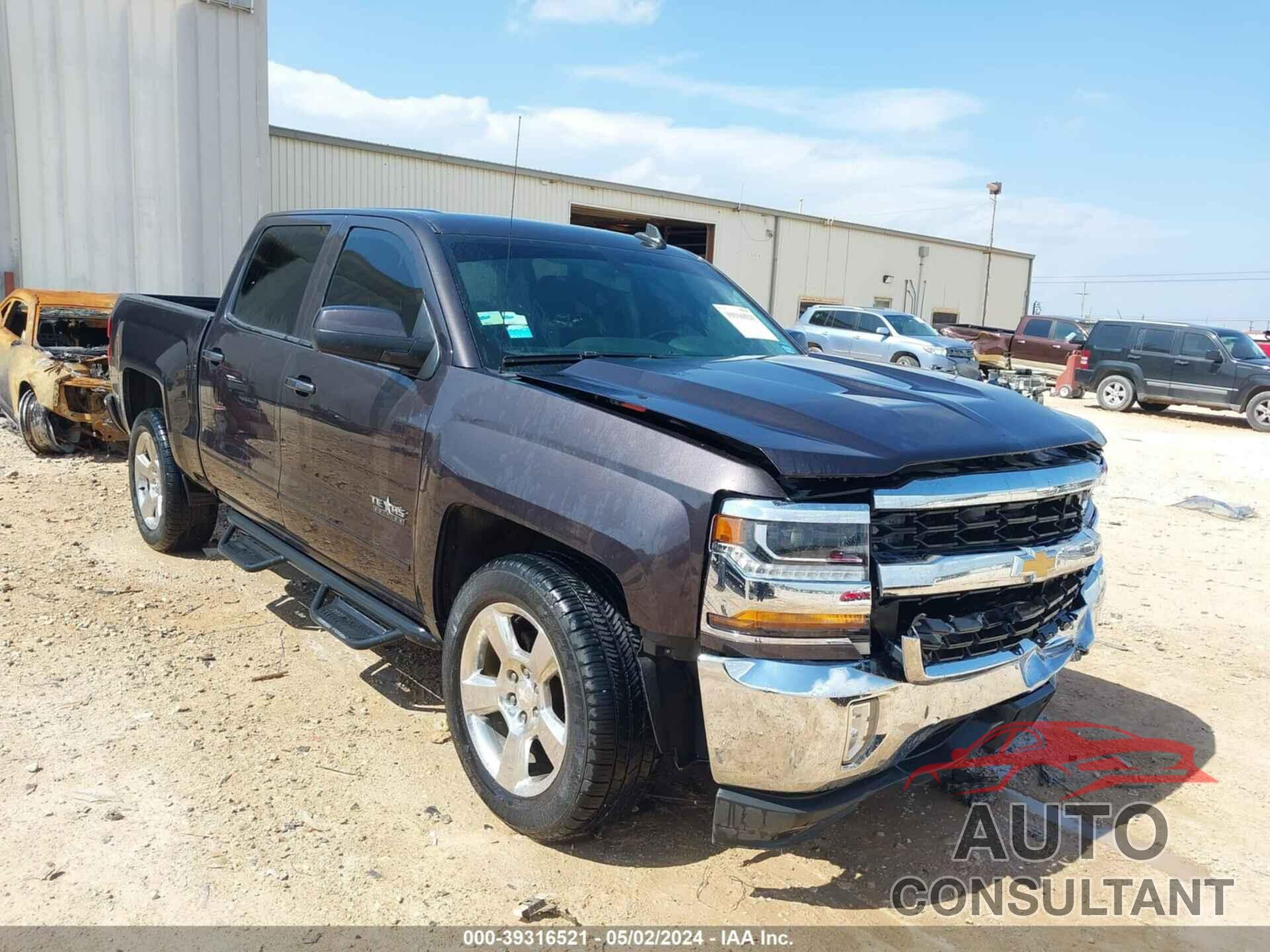CHEVROLET SILVERADO 1500 2016 - 3GCPCREC8GG301392