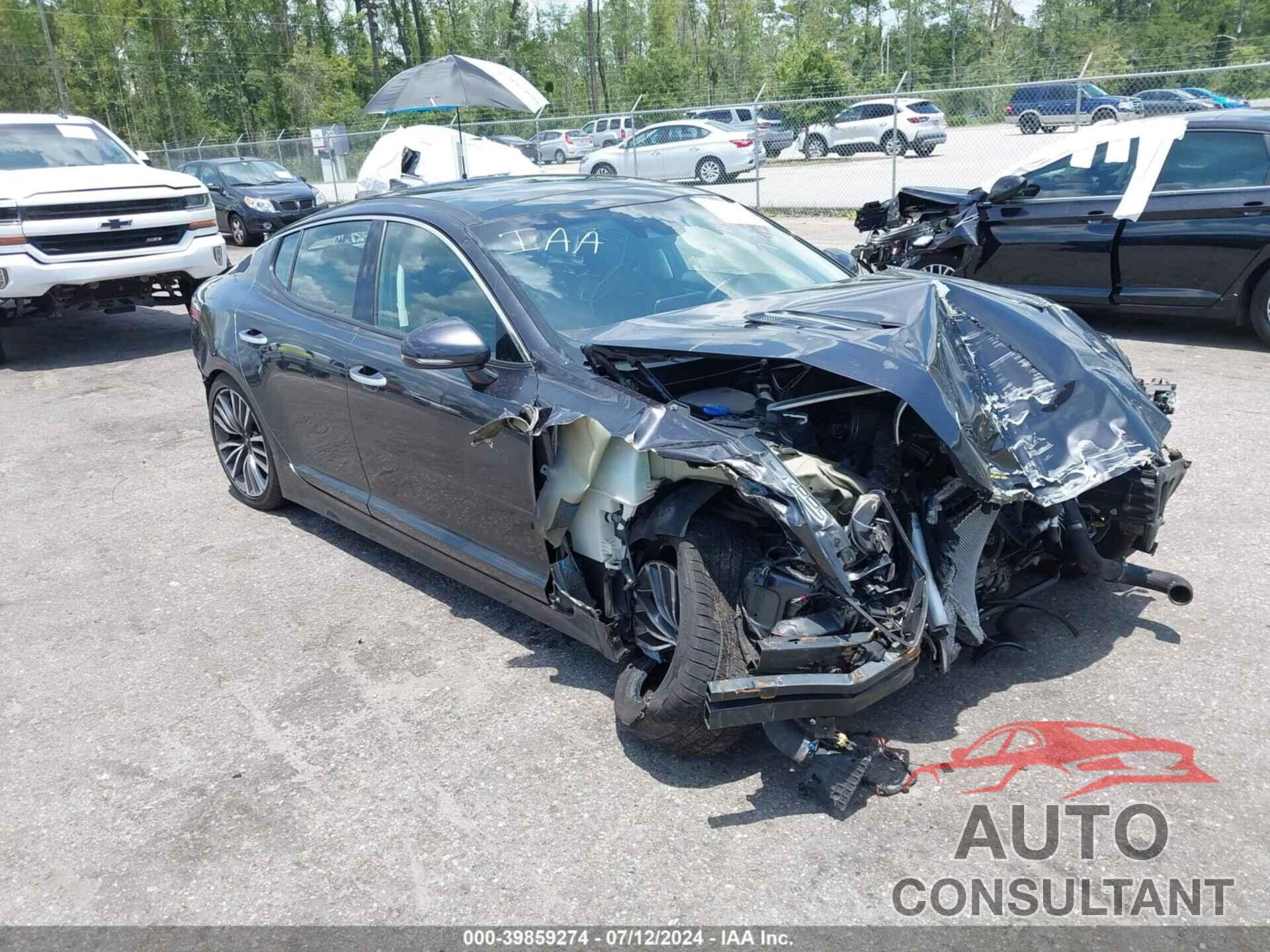 KIA STINGER 2019 - KNAE25LA8K6046707