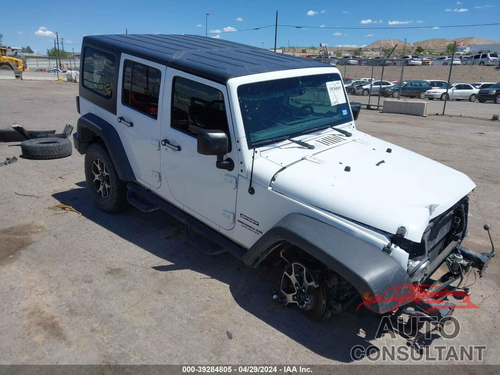 JEEP WRANGLER UNLIMITED 2017 - 1C4BJWDG5HL544651