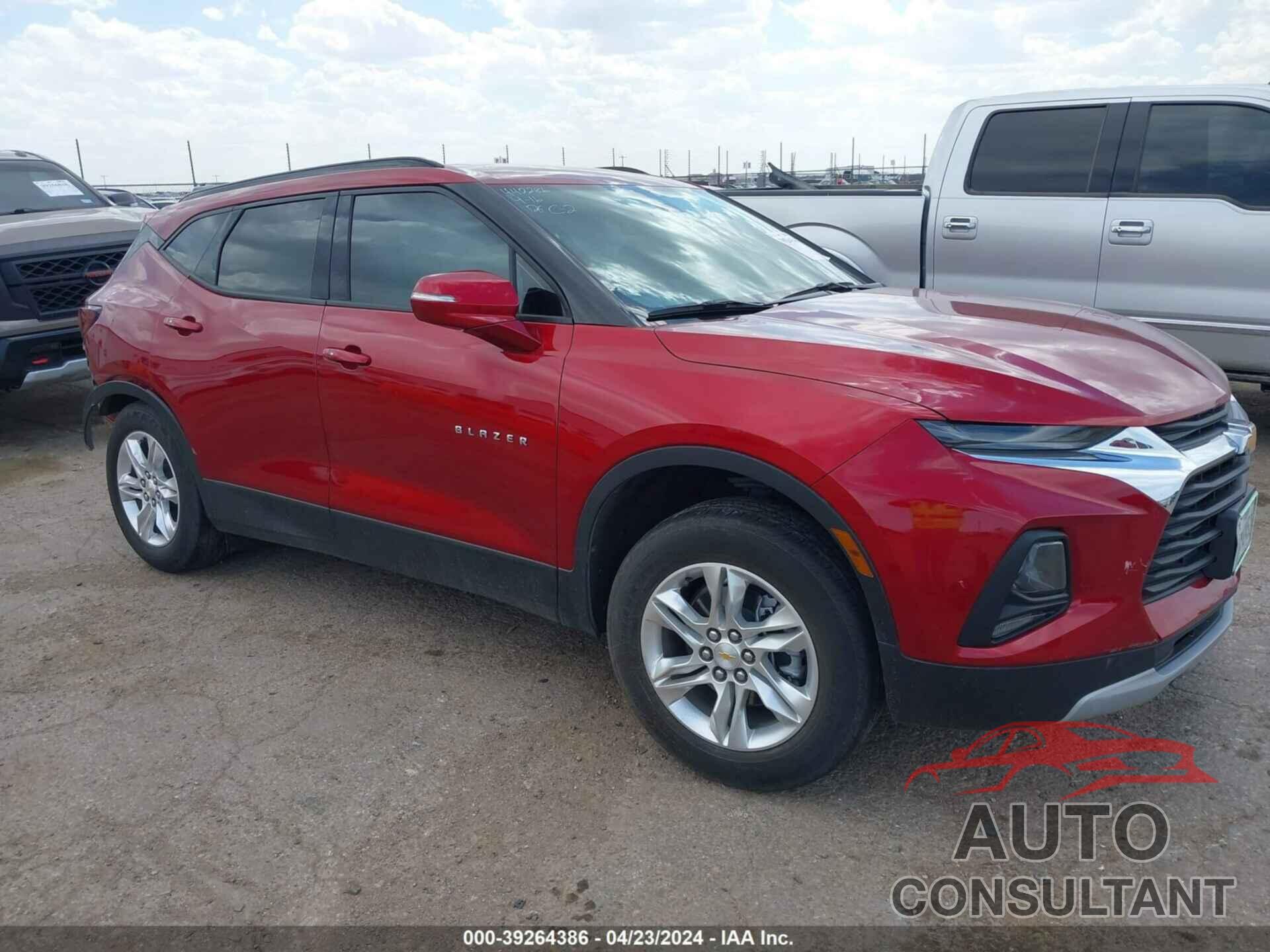 CHEVROLET BLAZER 2022 - 3GNKBCR42NS151942