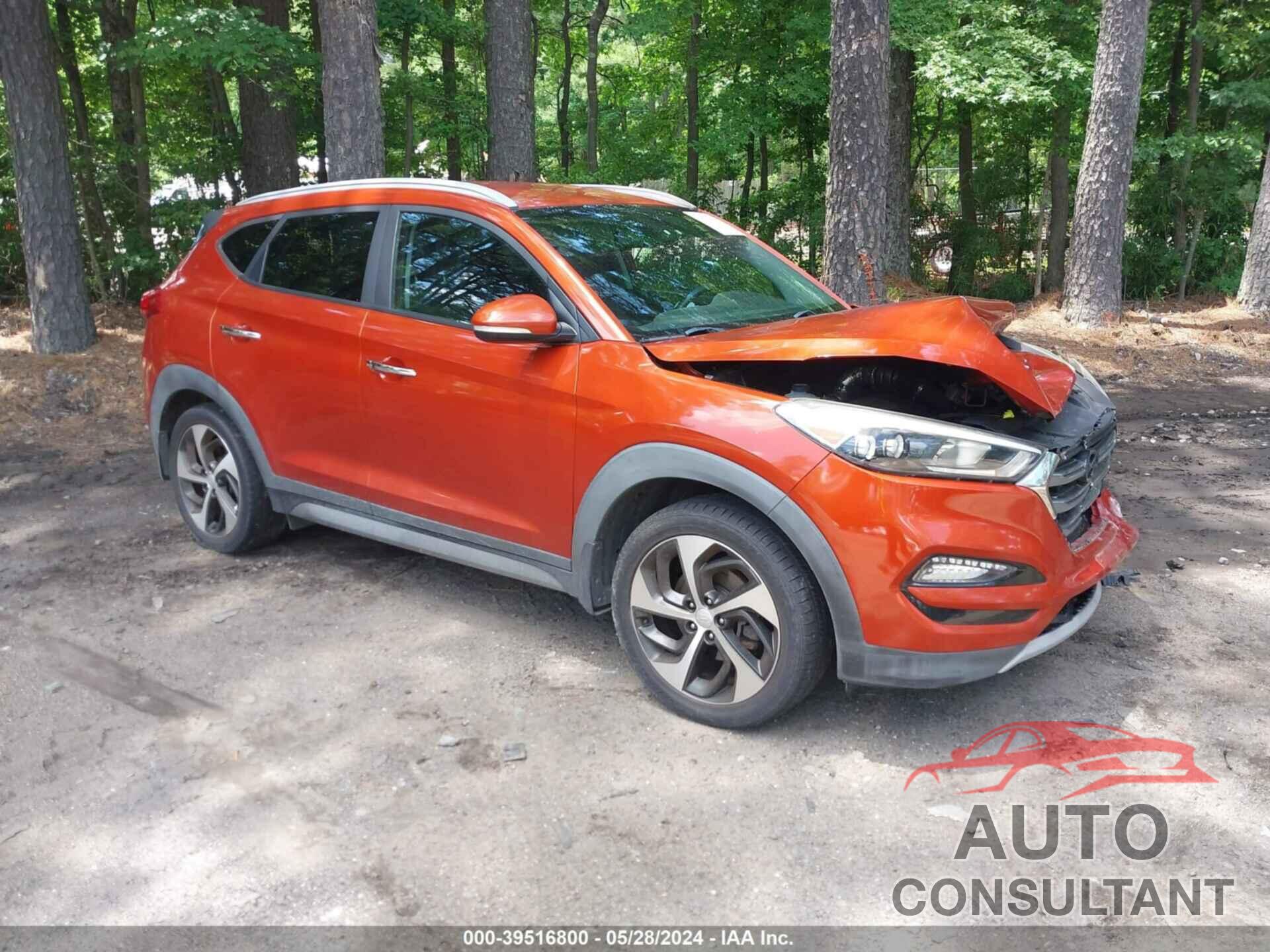 HYUNDAI TUCSON 2017 - KM8J3CA24HU309595