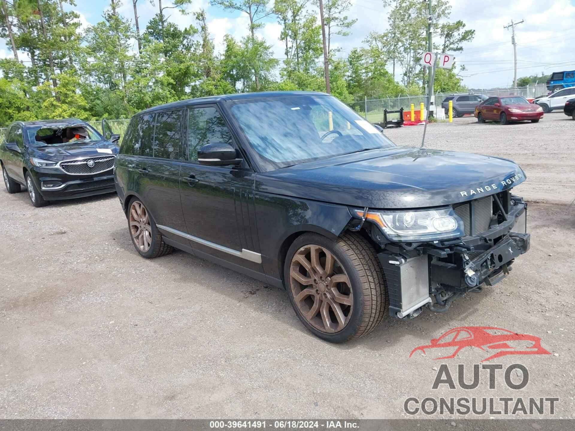 LAND ROVER RANGE ROVER 2016 - SALGS2PF7GA310254