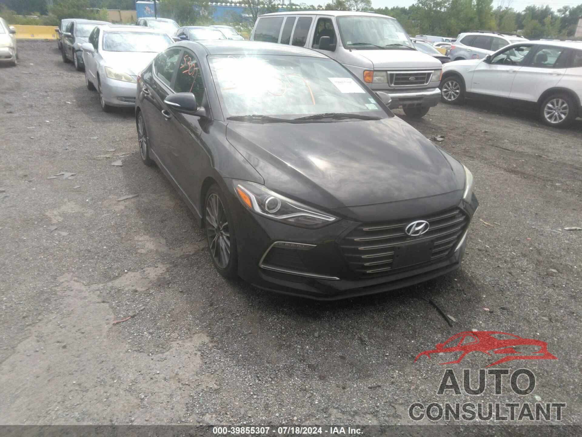 HYUNDAI ELANTRA 2017 - KMHD04LB6HU318484