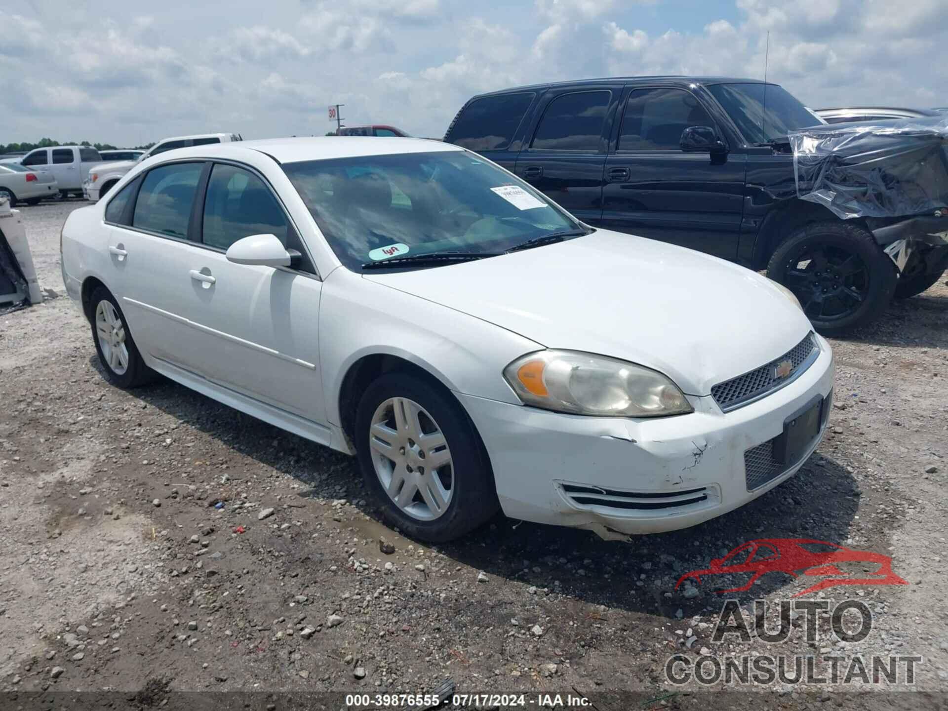 CHEVROLET IMPALA 2013 - 2G1WG5E35D1215821
