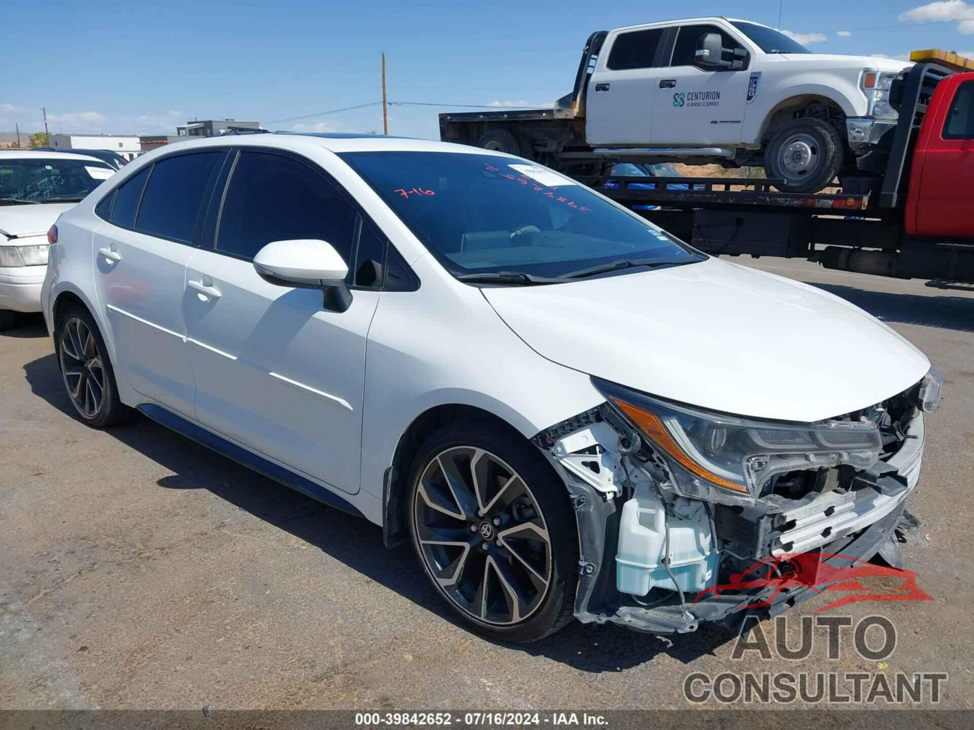 TOYOTA COROLLA 2020 - JTDM4RCE6LJ000634