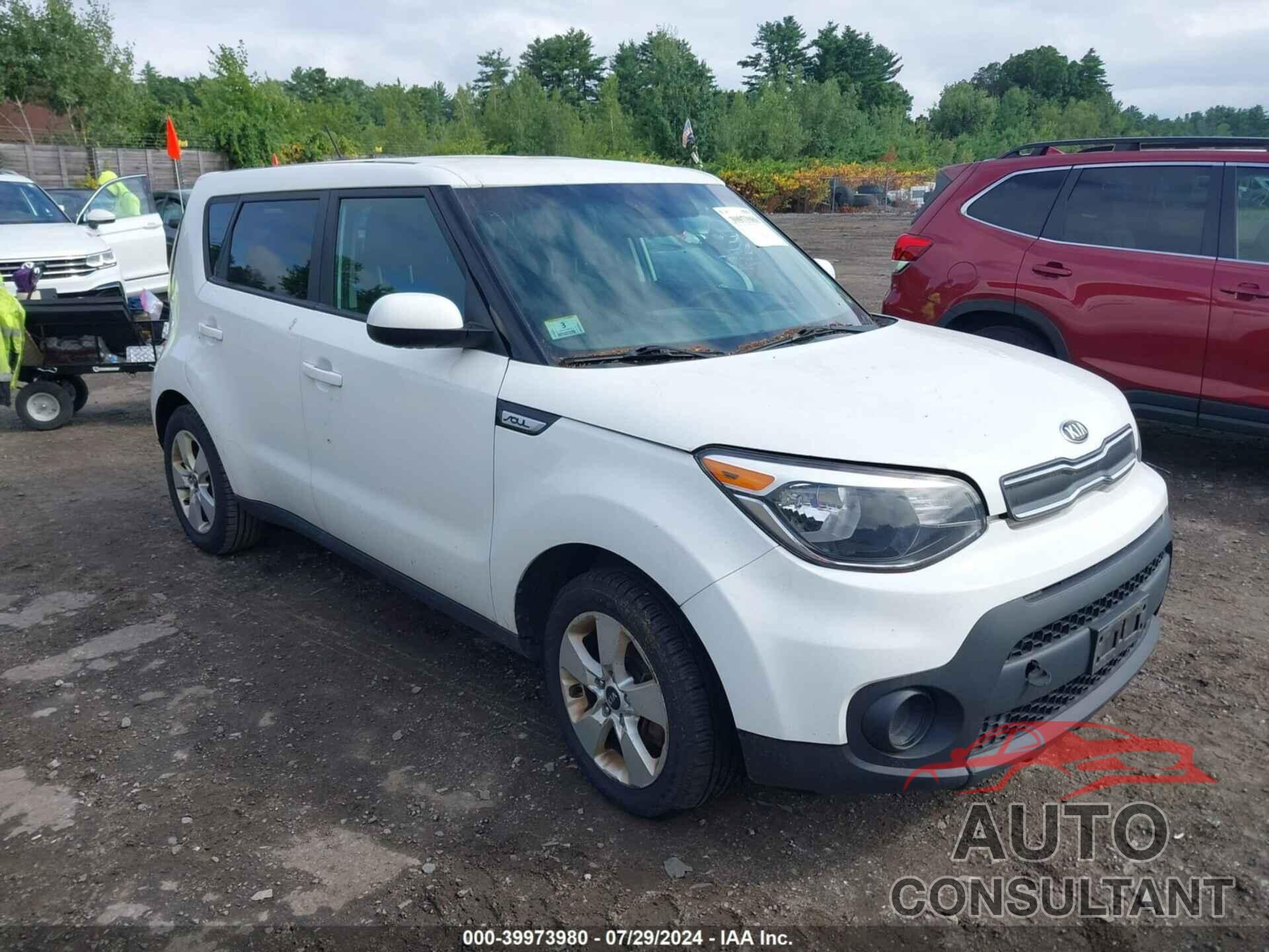 KIA SOUL 2019 - KNDJN2A26K7912787