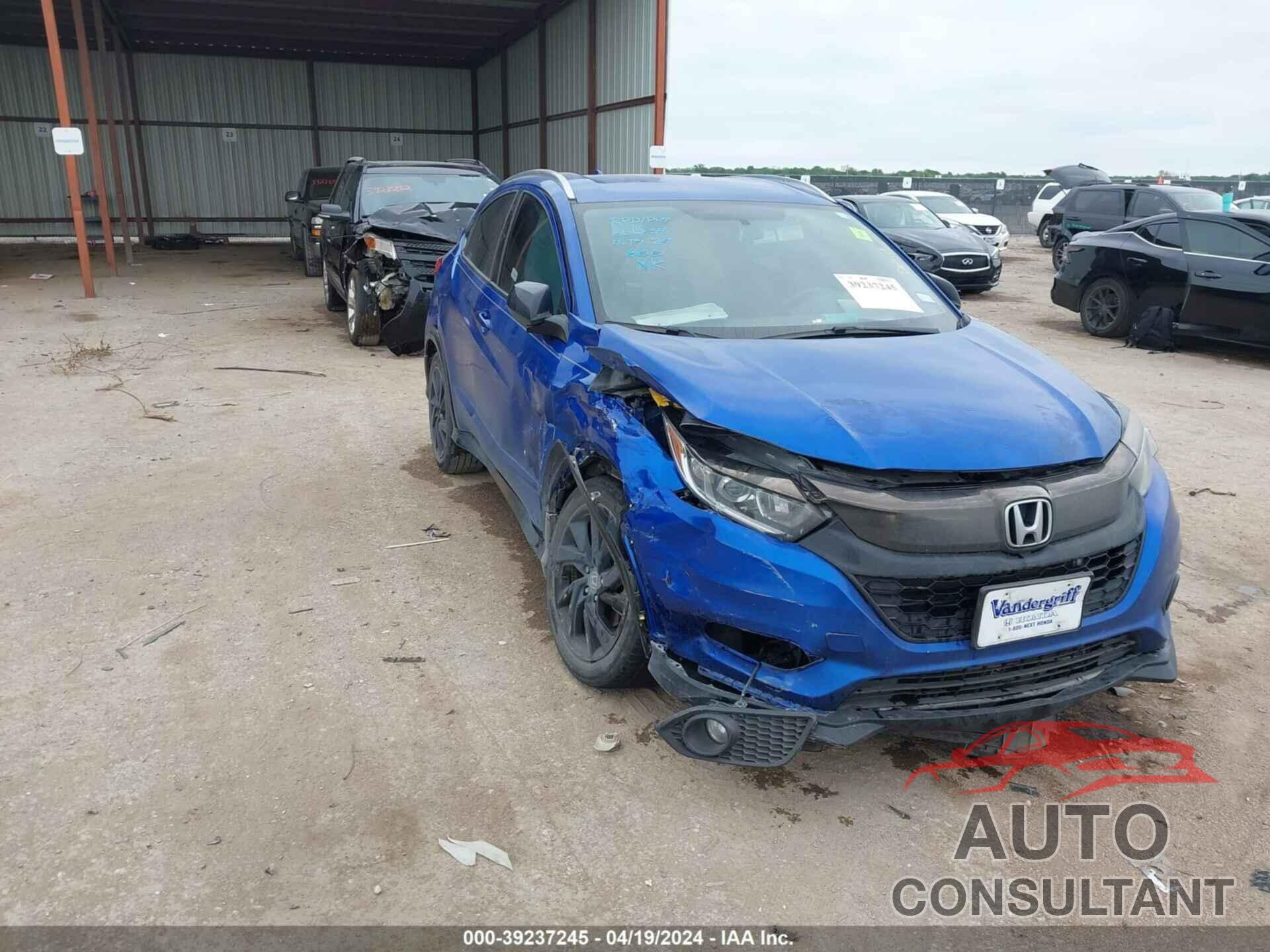 HONDA HR-V 2022 - 3CZRU5H17NM735966