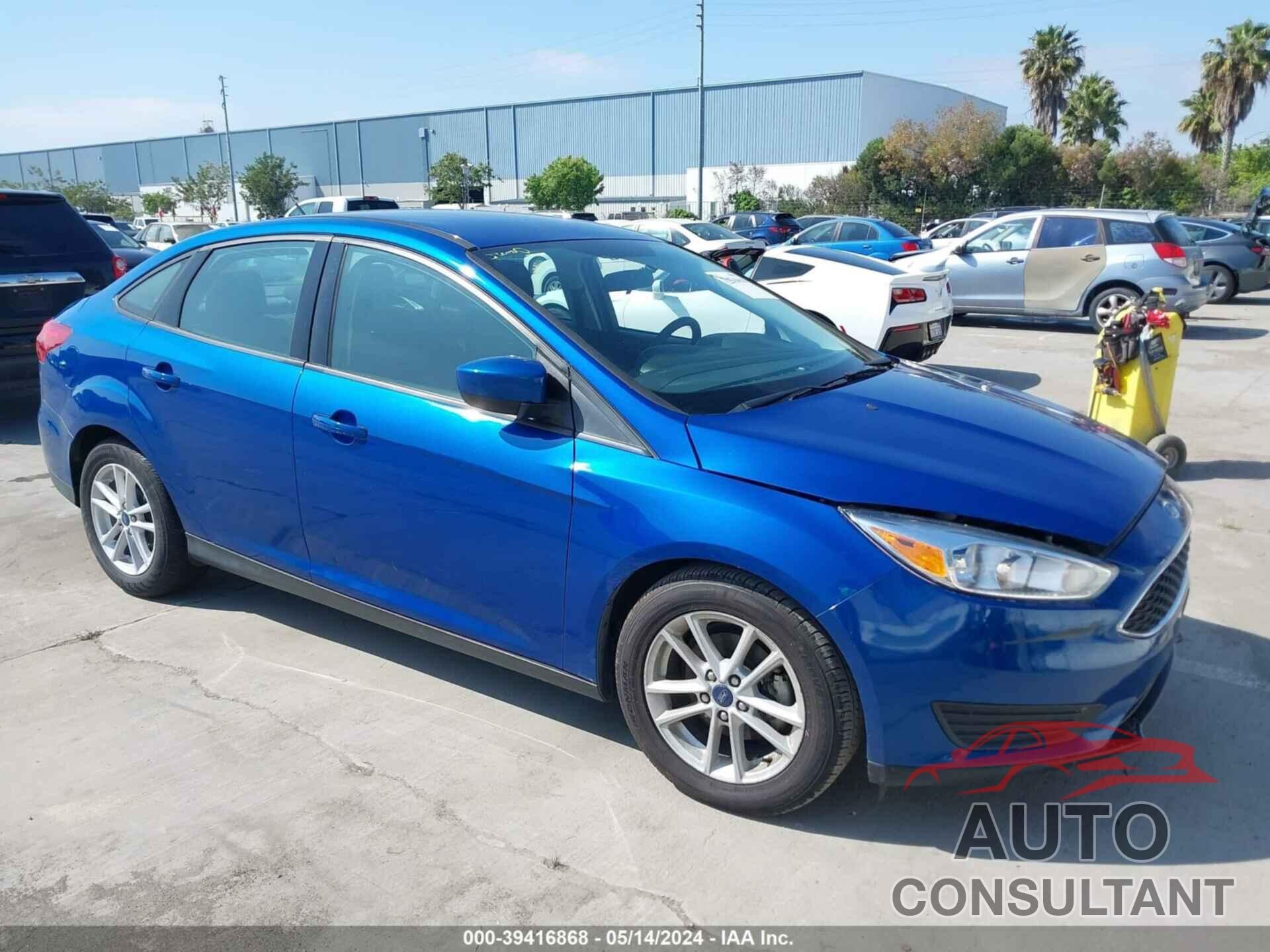 FORD FOCUS 2018 - 1FADP3F20JL251310