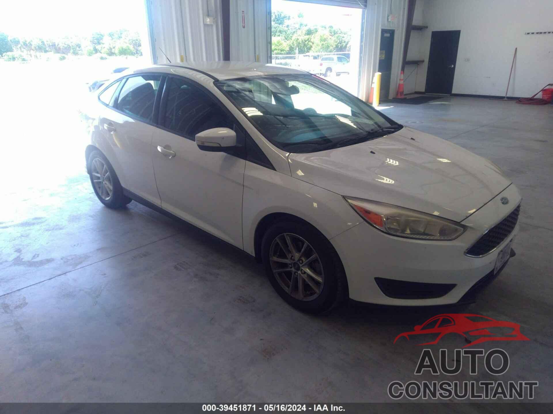 FORD FOCUS 2017 - 1FADP3F2XHL309532