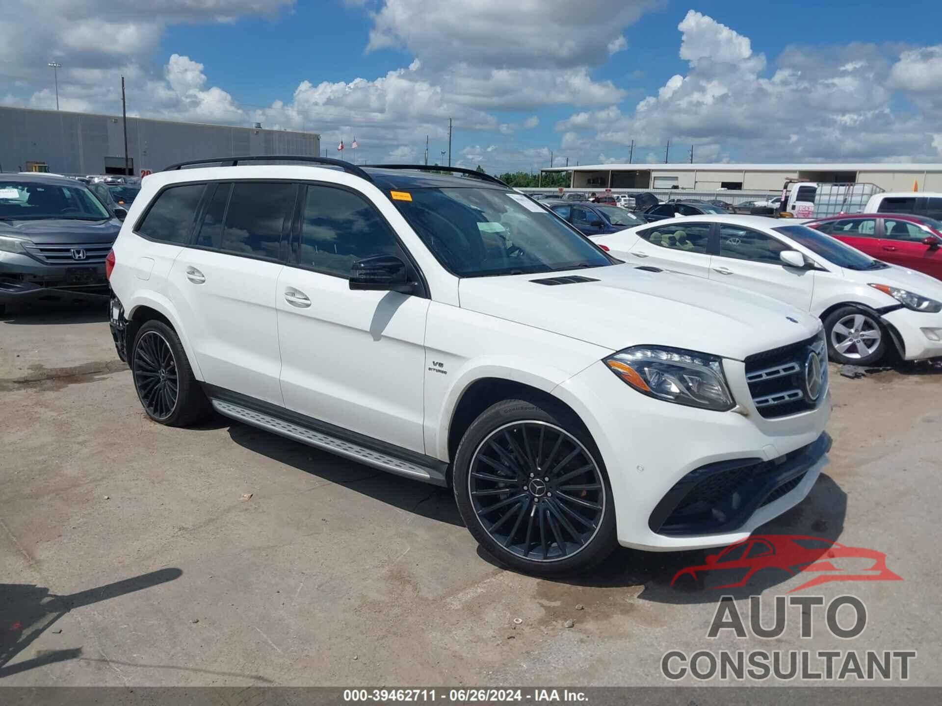 MERCEDES-BENZ AMG GLS 63 2018 - 4JGDF7FE6JB035235