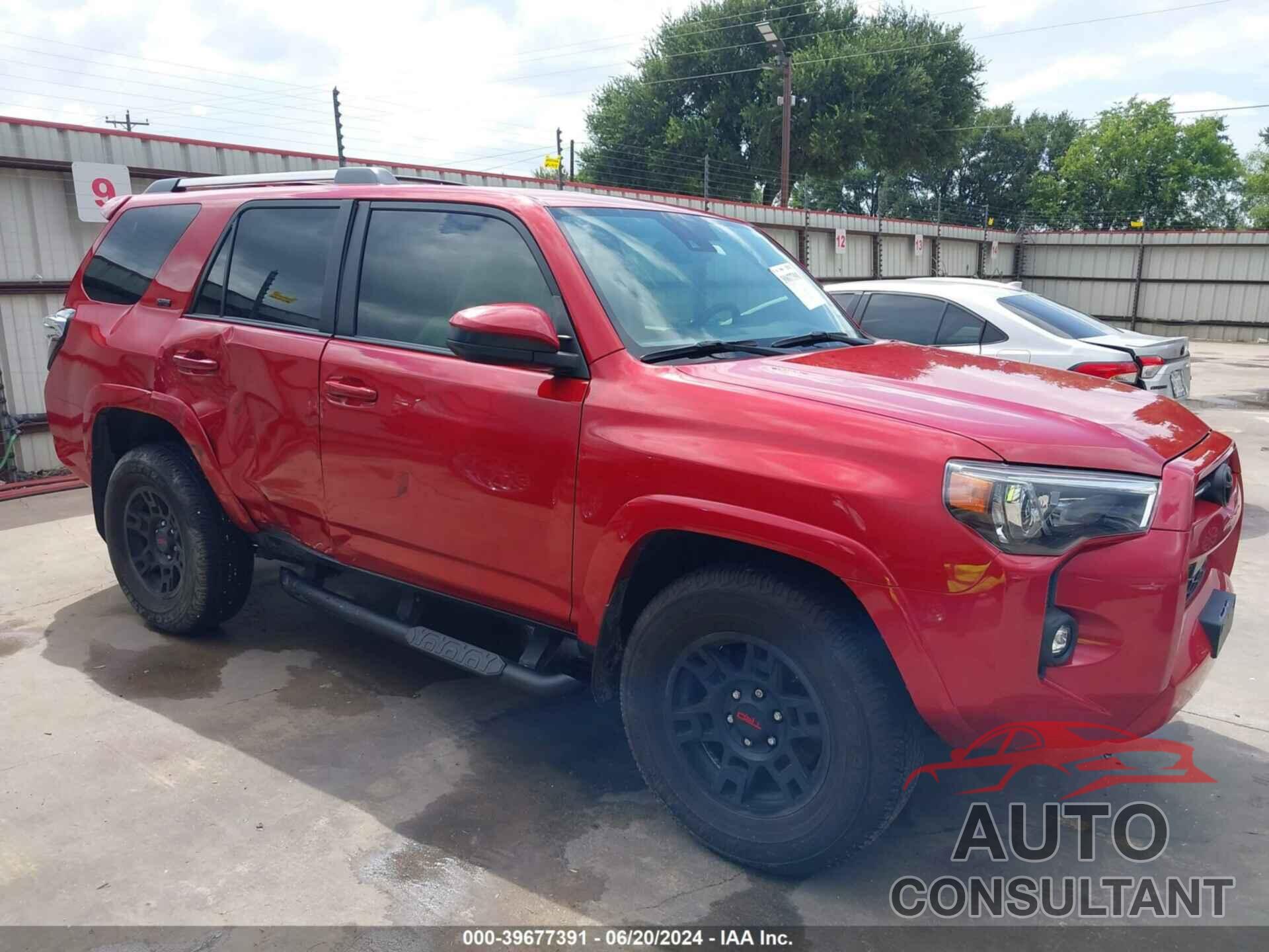 TOYOTA 4RUNNER 2021 - JTEEU5JR3M5243892