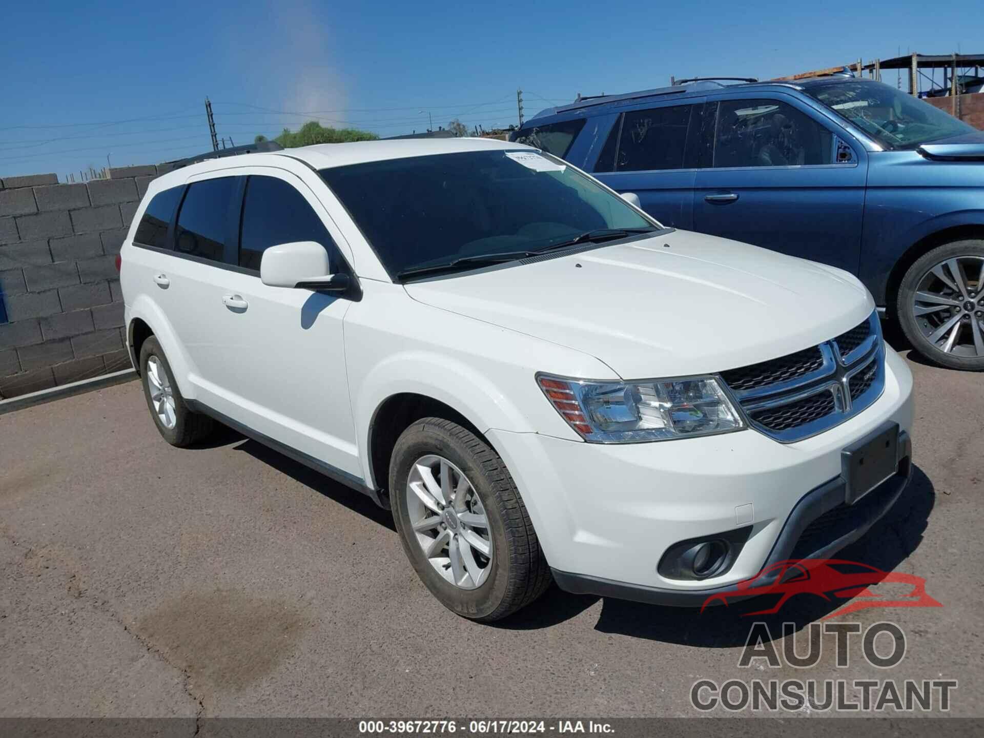 DODGE JOURNEY 2016 - 3C4PDDBG2GT196380