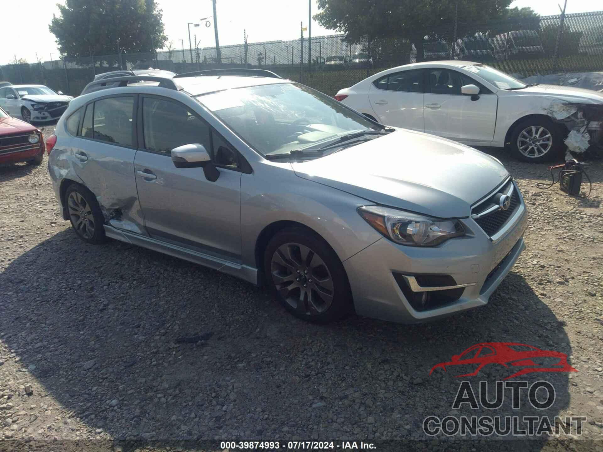 SUBARU IMPREZA 2016 - JF1GPAP62G8208098