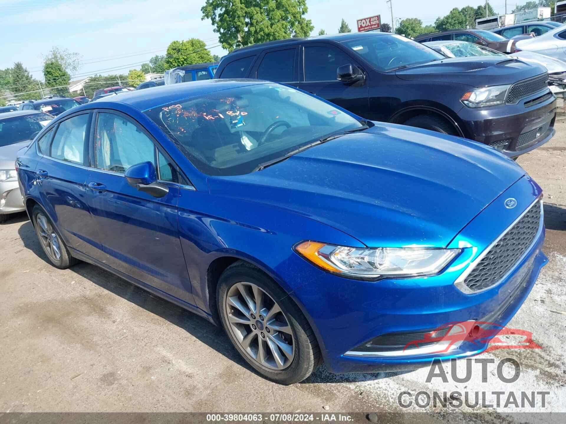 FORD FUSION 2017 - 3FA6P0H77HR365977