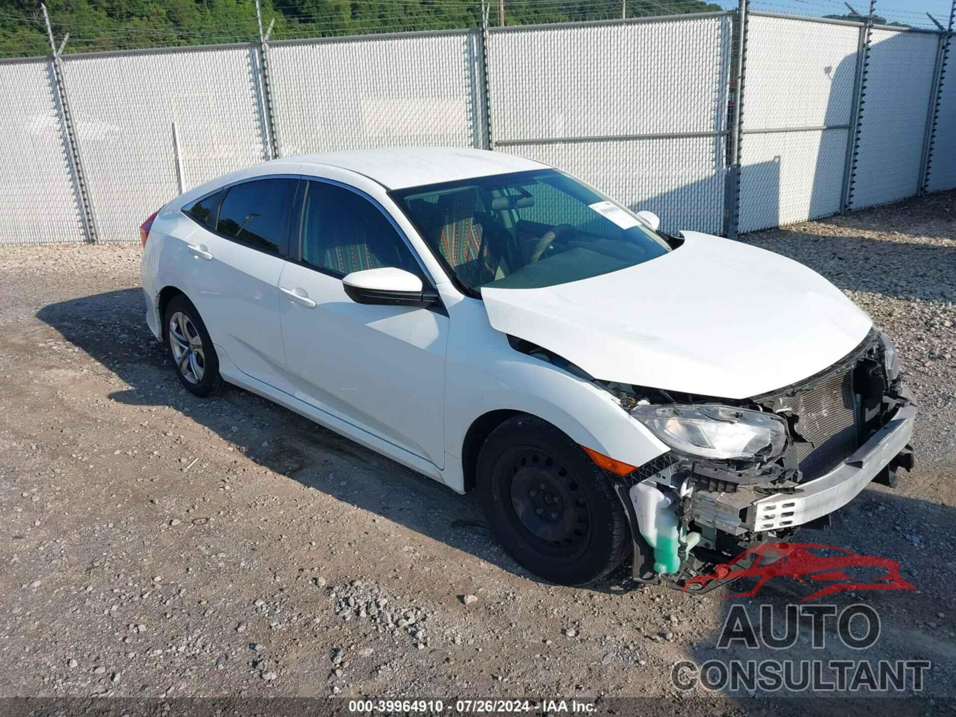 HONDA CIVIC 2017 - 19XFC2F56HE027724