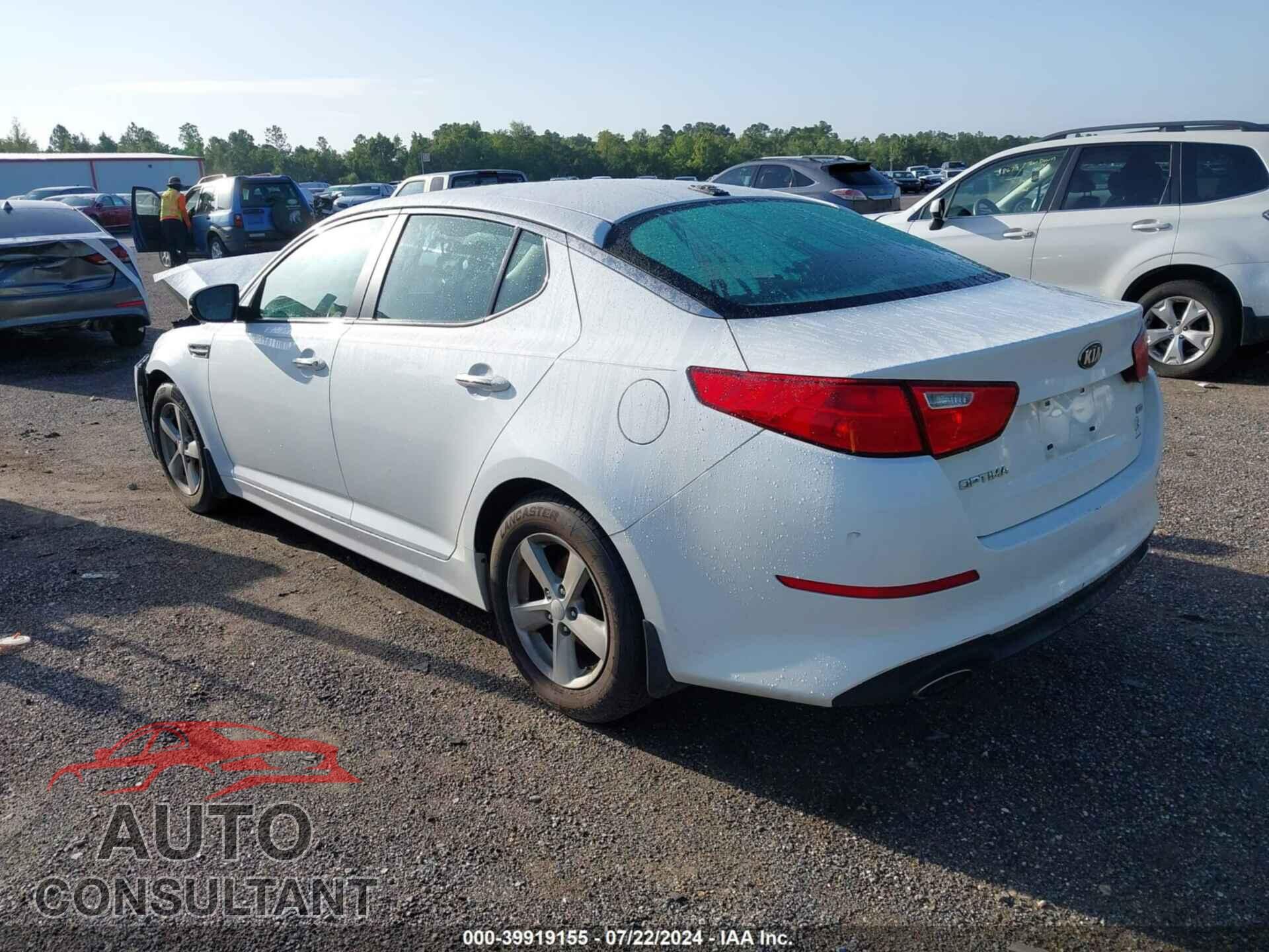 KIA OPTIMA 2015 - KNAGM4A73F5531353