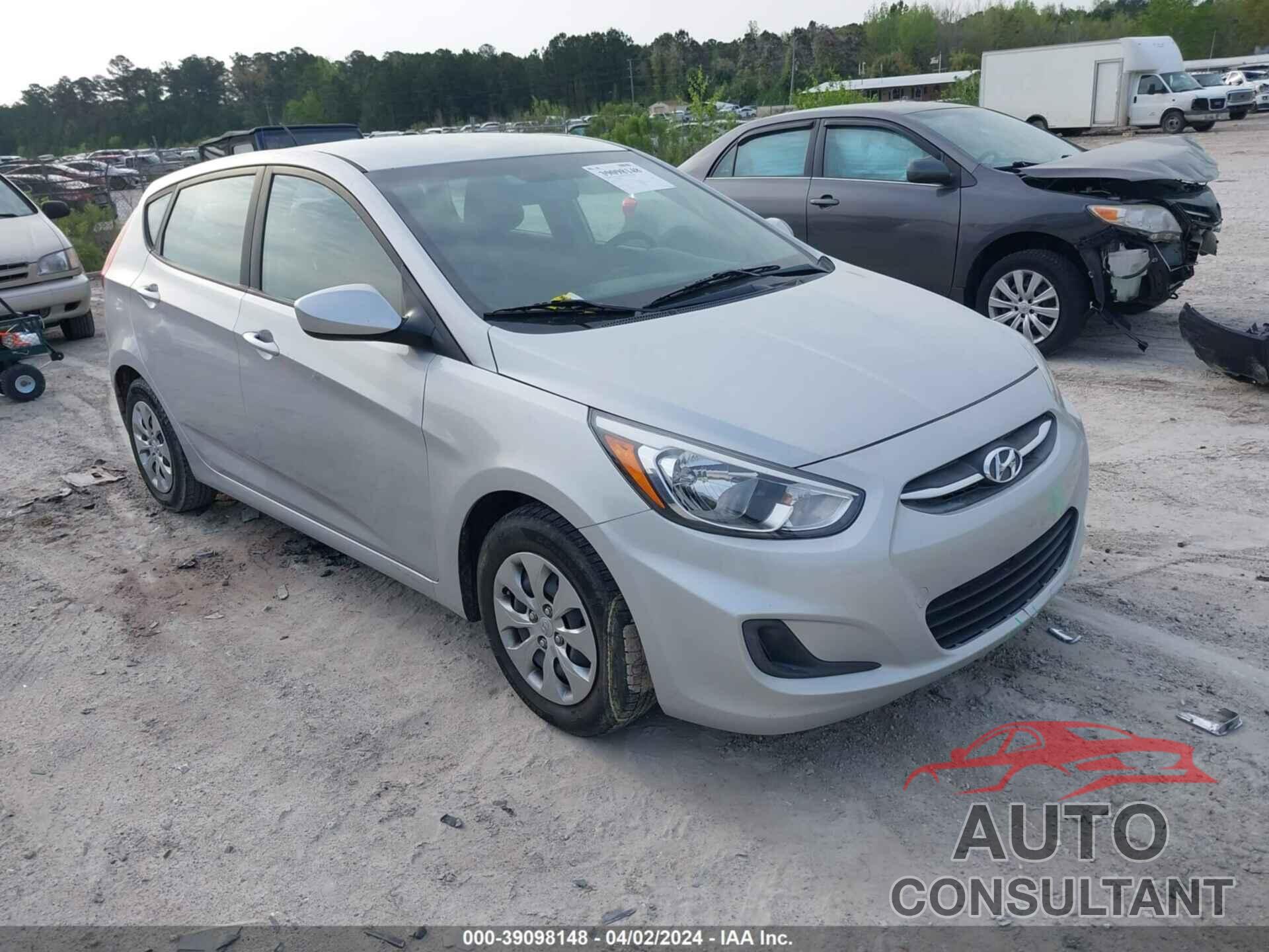 HYUNDAI ACCENT 2017 - KMHCT5AE6HU315641