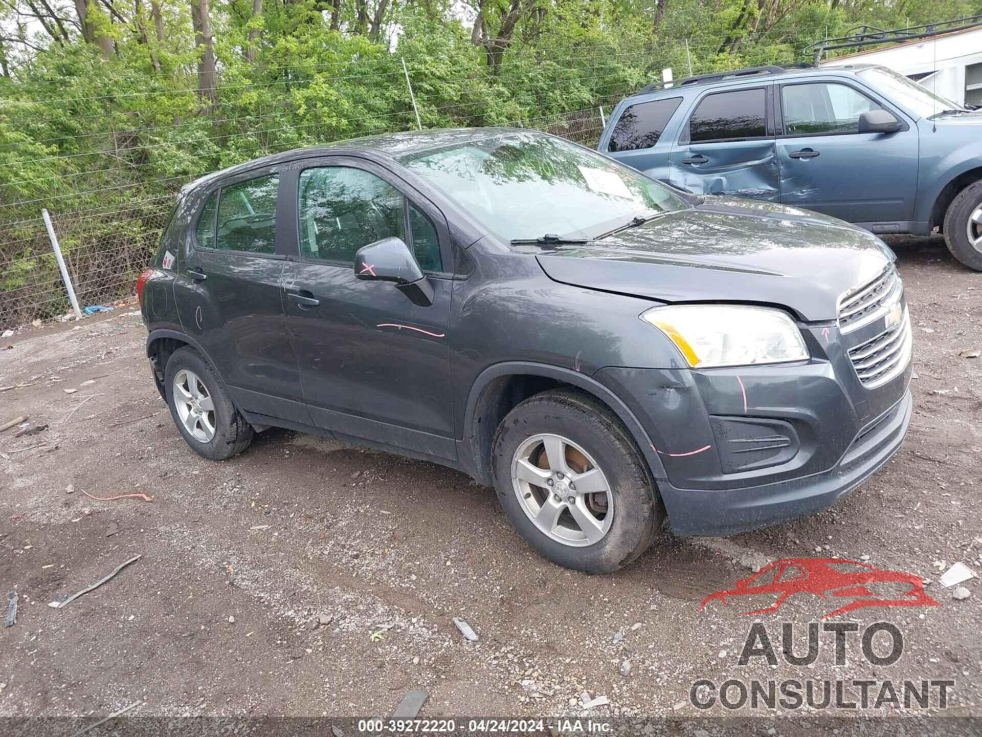 CHEVROLET TRAX 2016 - 3GNCJNSB1GL244976