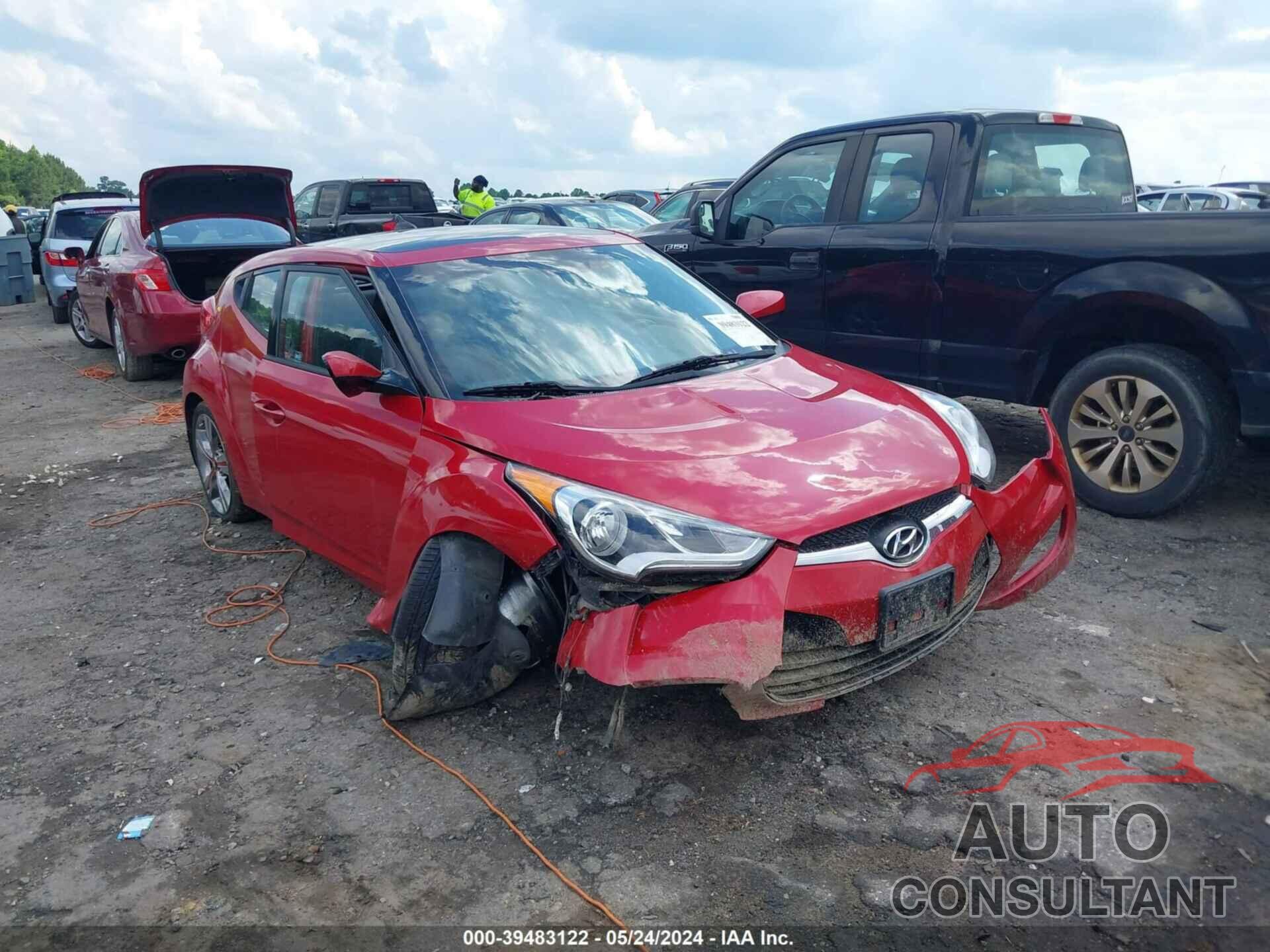 HYUNDAI VELOSTER 2016 - KMHTC6AD4GU264345