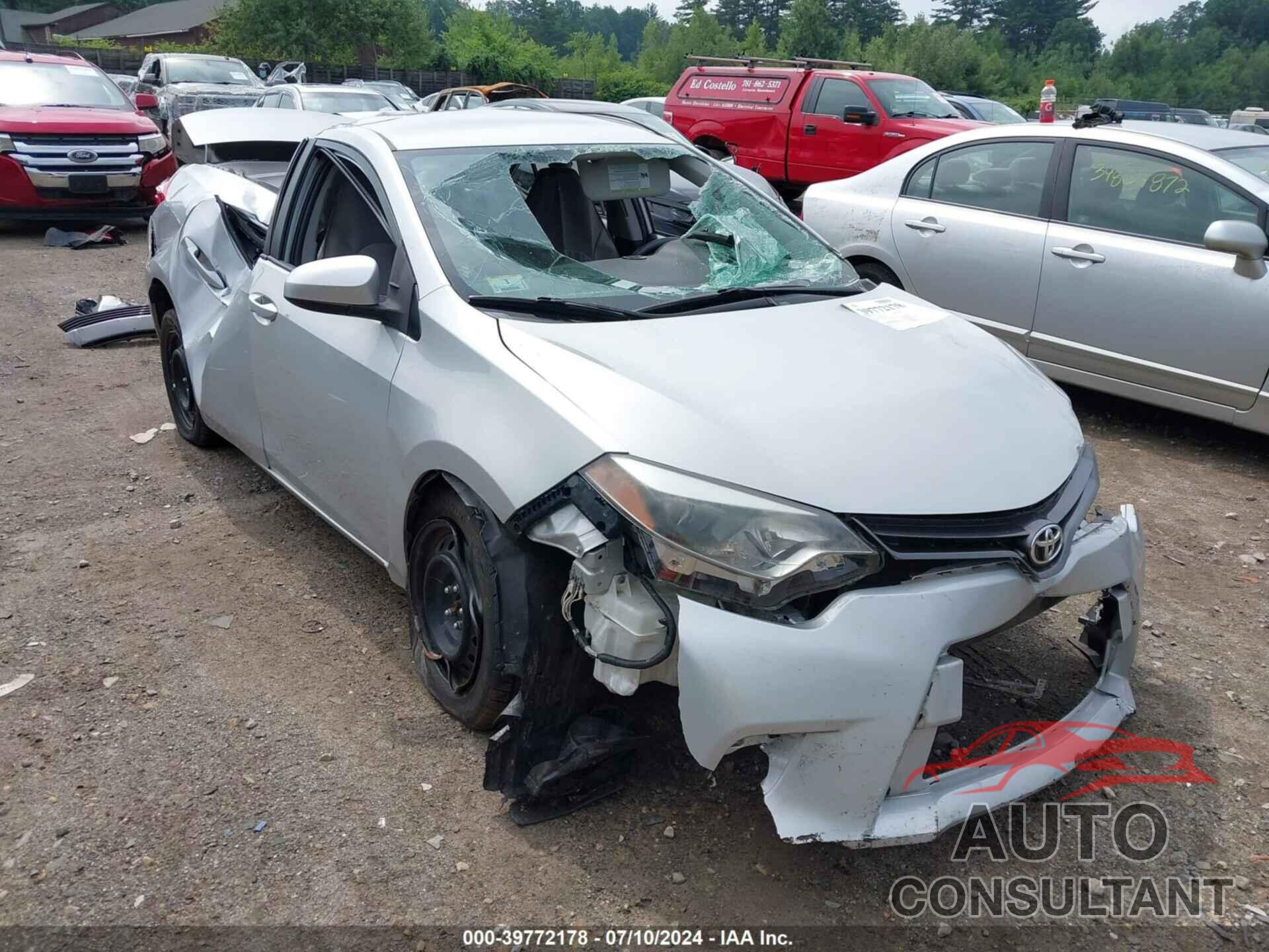 TOYOTA COROLLA 2016 - 2T1BURHE4GC600991