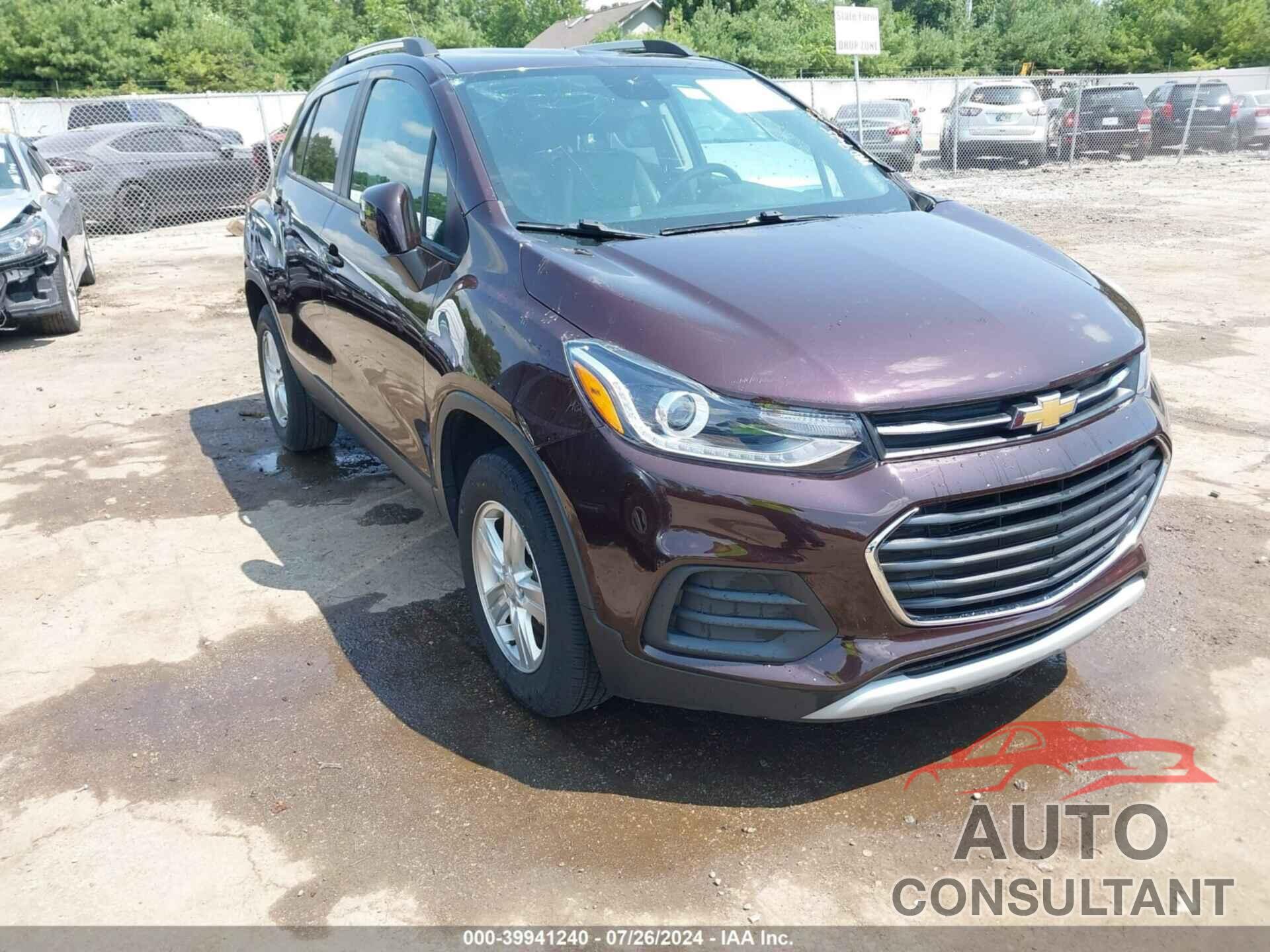 CHEVROLET TRAX 2021 - KL7CJPSB7MB349889