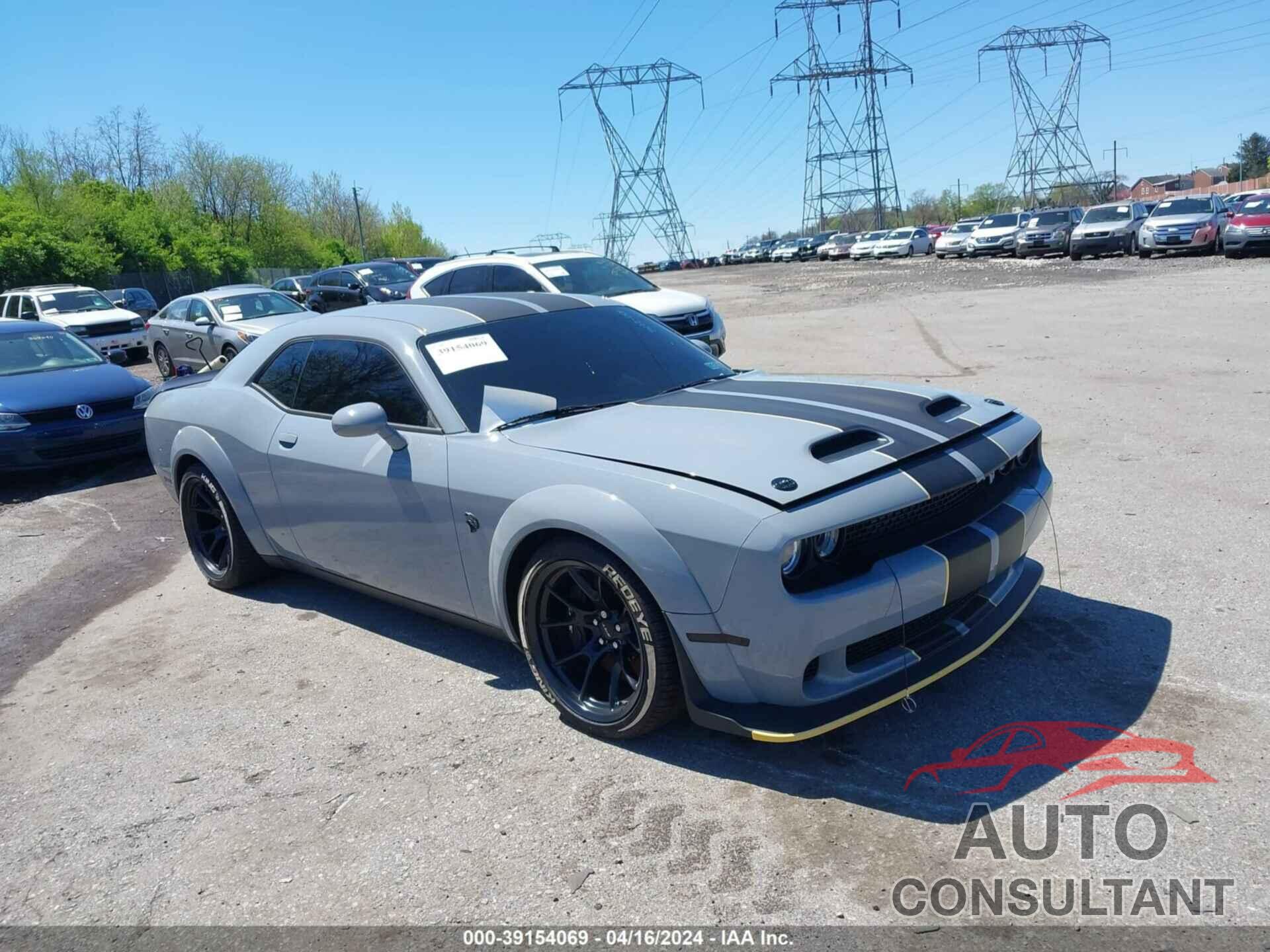 DODGE CHALLENGER 2021 - 2C3CDZL98MH662172