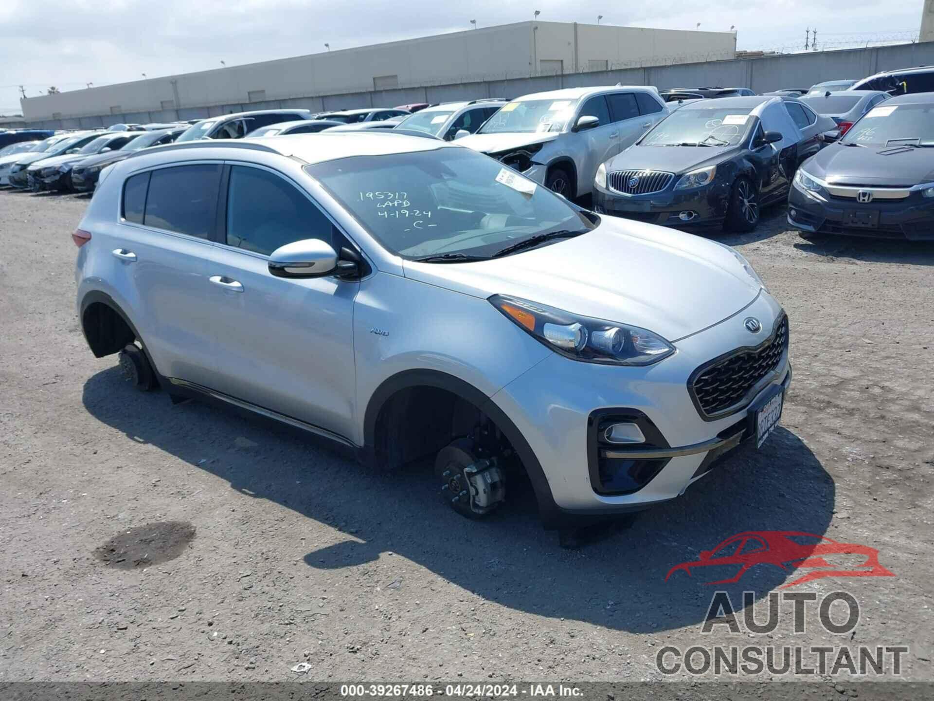 KIA SPORTAGE 2020 - KNDP6CAC2L7735873