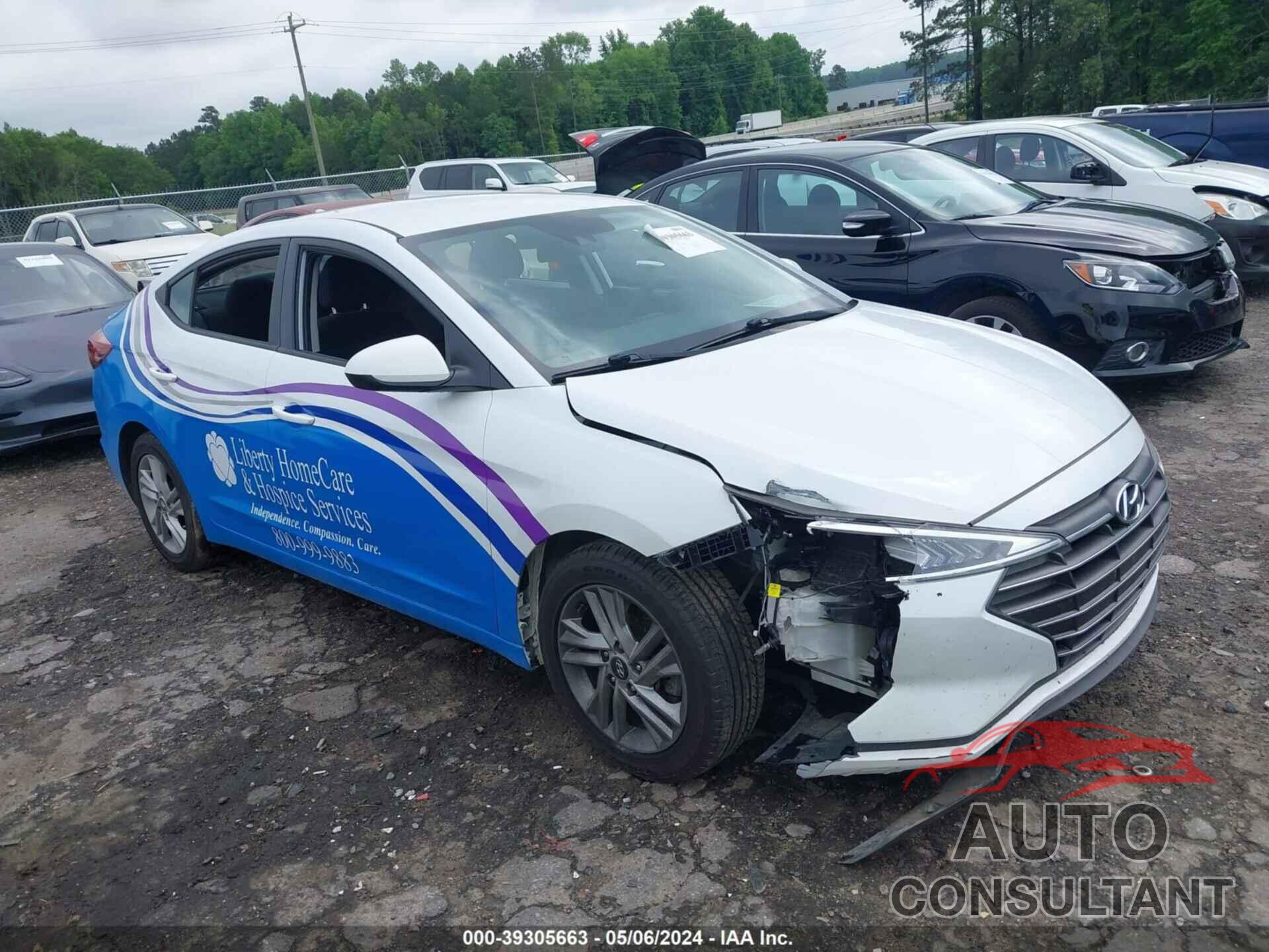 HYUNDAI ELANTRA 2020 - 5NPD84LF7LH580209