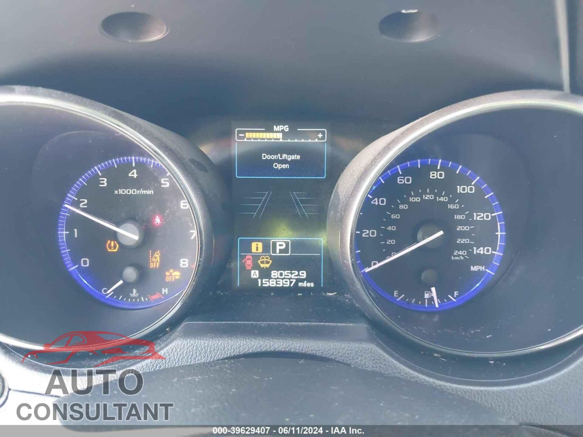SUBARU OUTBACK 2017 - 4S4BSAFC7H3314311