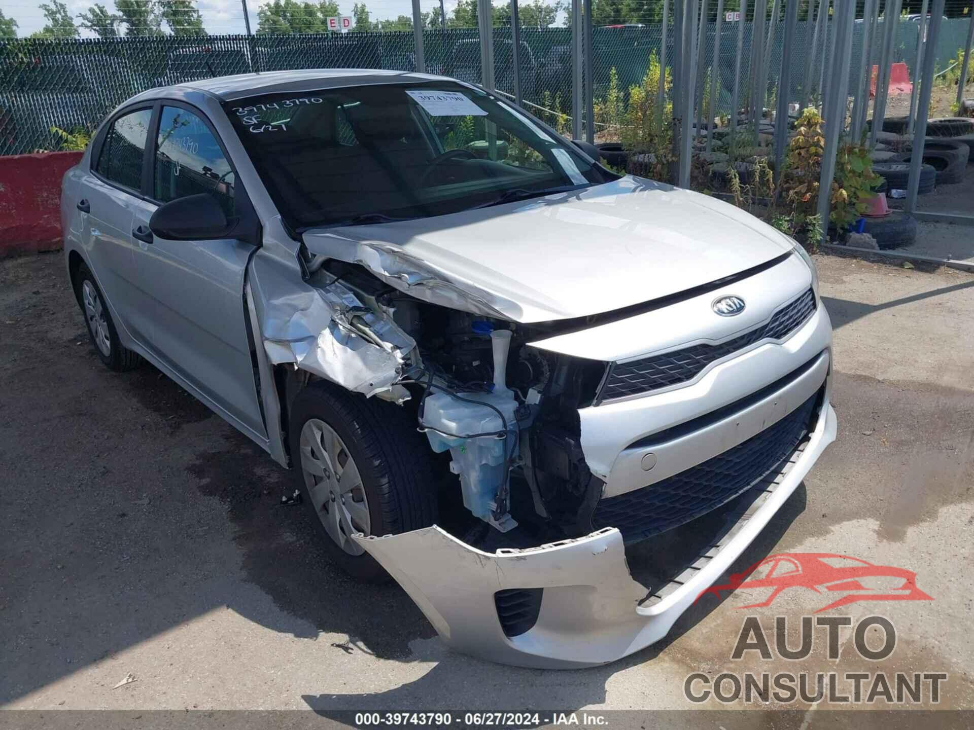 KIA RIO 2018 - 3KPA24AB0JE050475