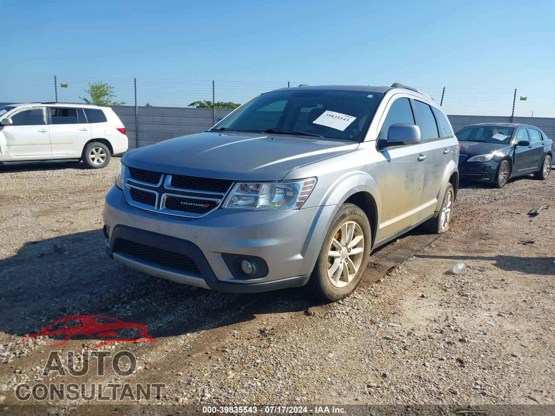 DODGE JOURNEY 2017 - 3C4PDDBG3HT592013