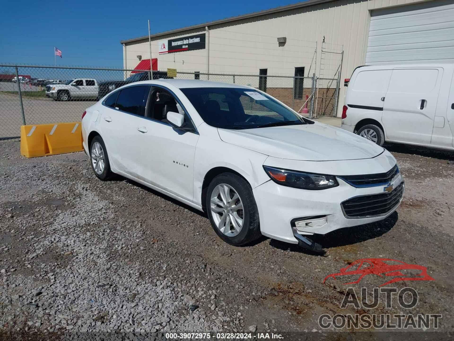CHEVROLET MALIBU 2016 - 1G1ZE5STXGF262797