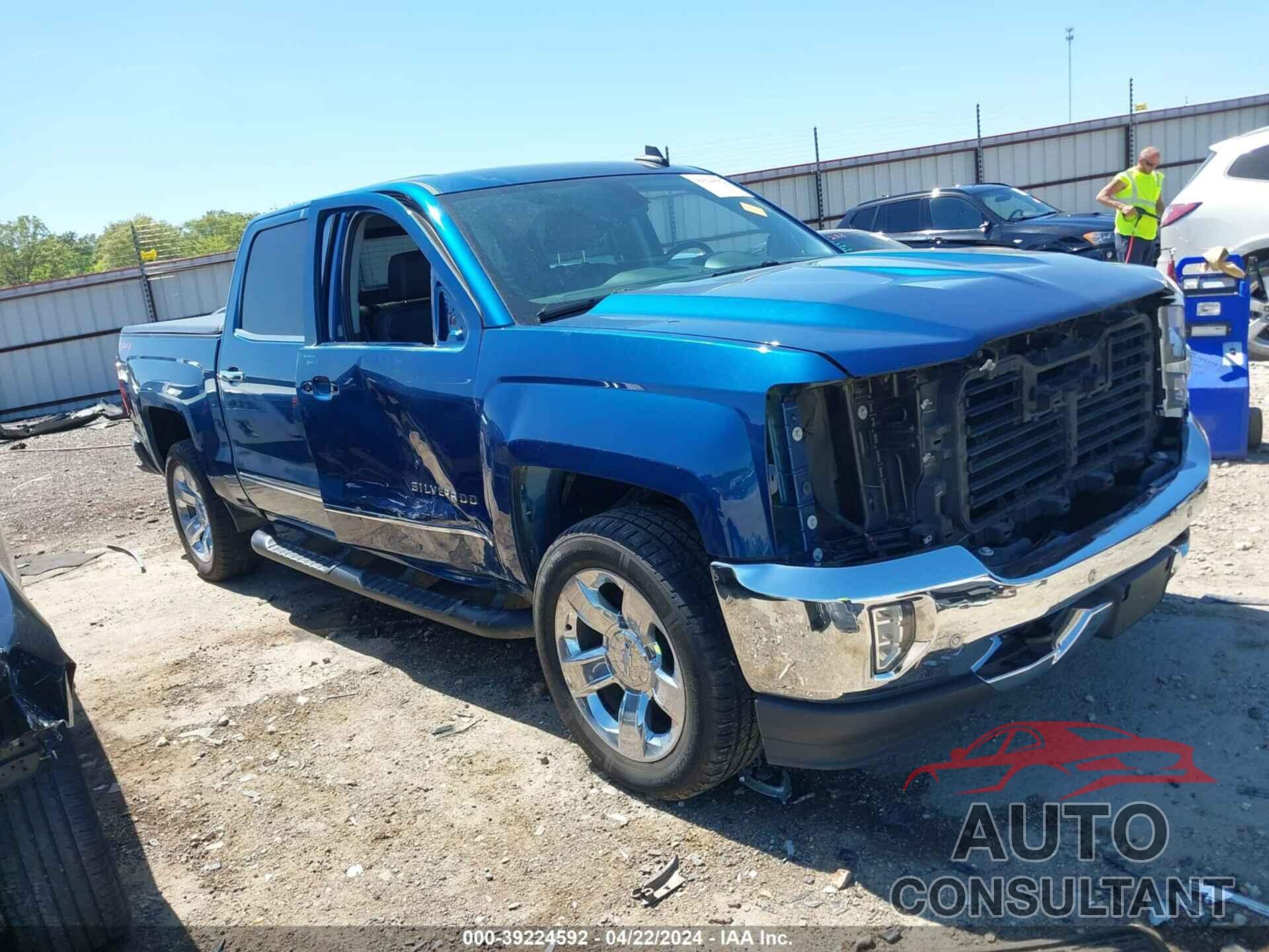CHEVROLET SILVERADO 1500 2018 - 3GCUKSER0JG367878