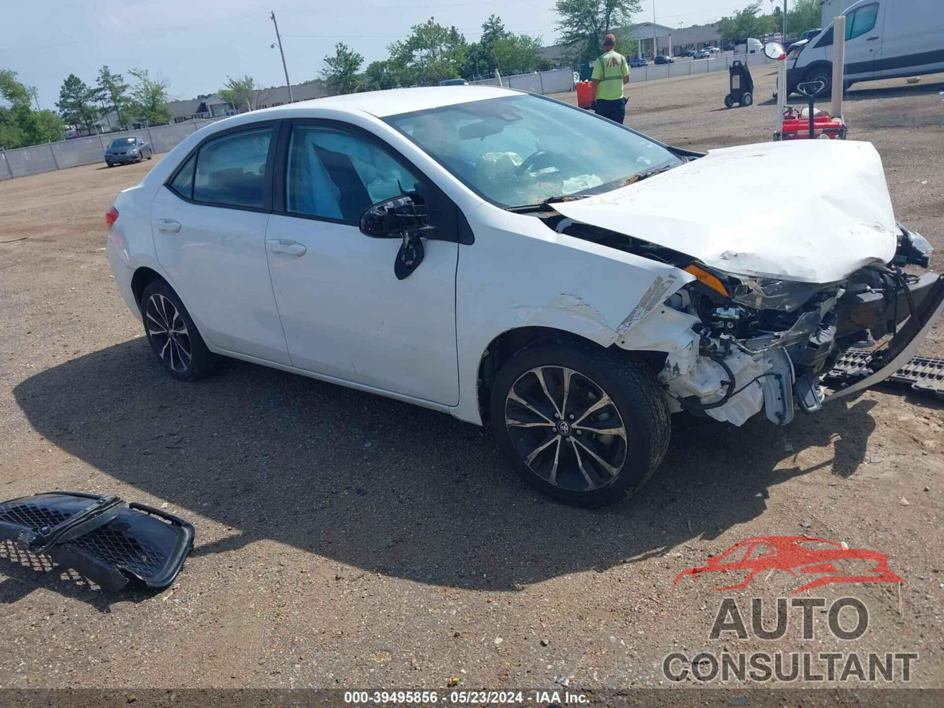 TOYOTA COROLLA 2019 - 5YFBURHE8KP912109