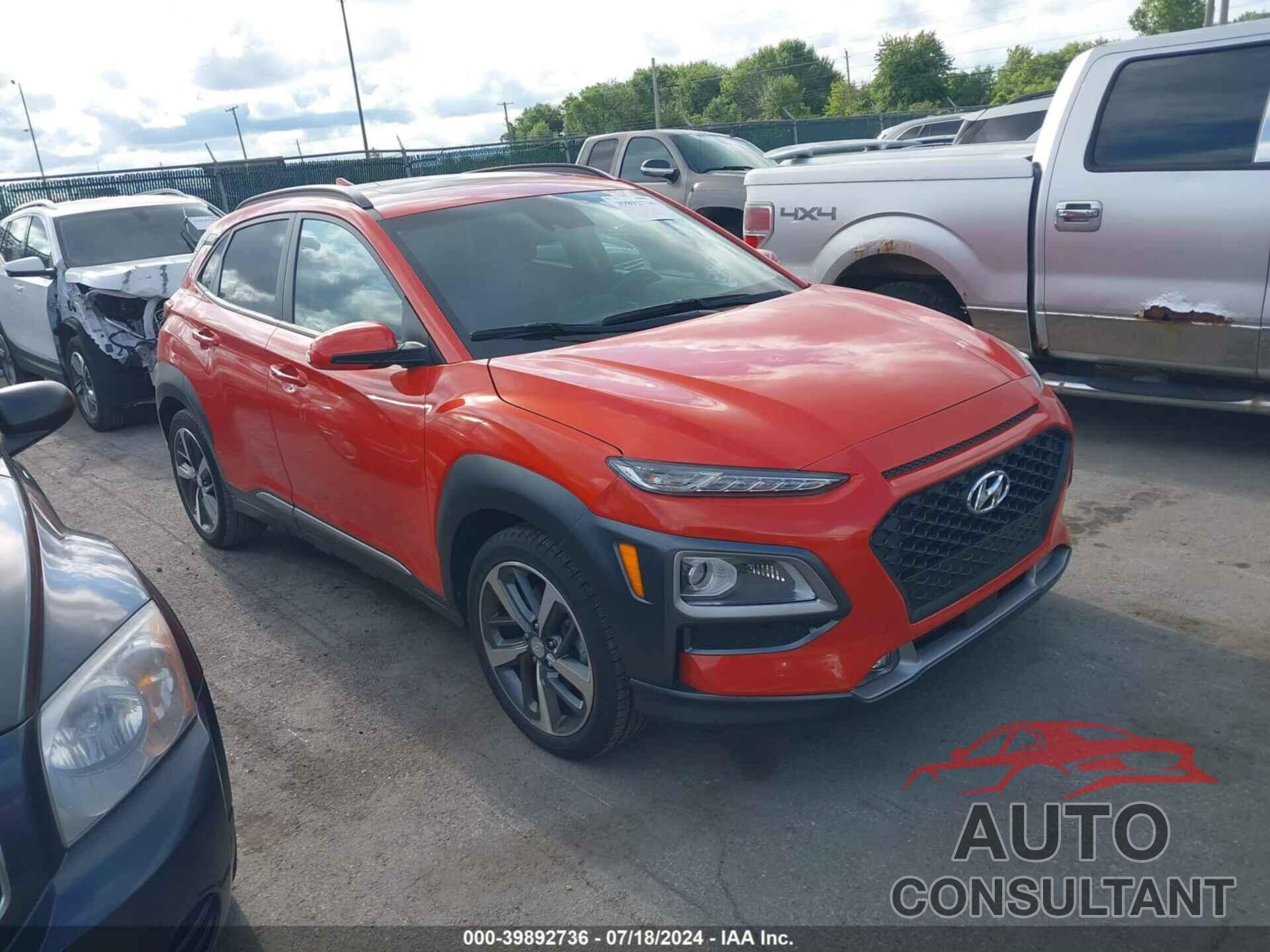 HYUNDAI KONA 2019 - KM8K53A59KU378556