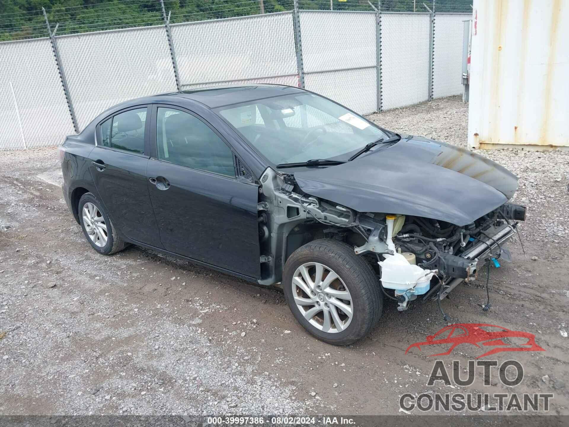 MAZDA MAZDA3 2012 - JM1BL1W84C1655859