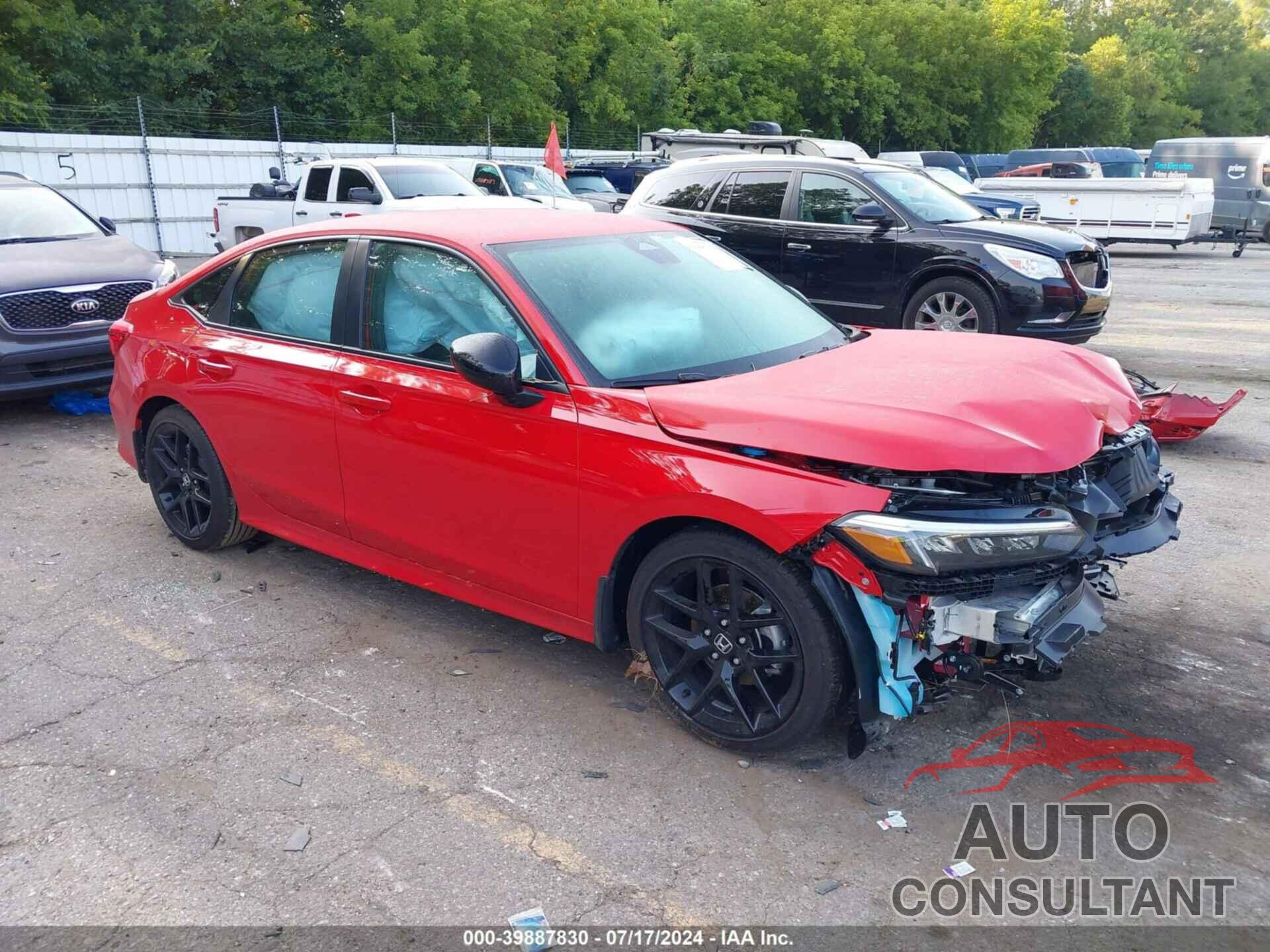 HONDA CIVIC 2024 - 2HGFE2F54RH579353