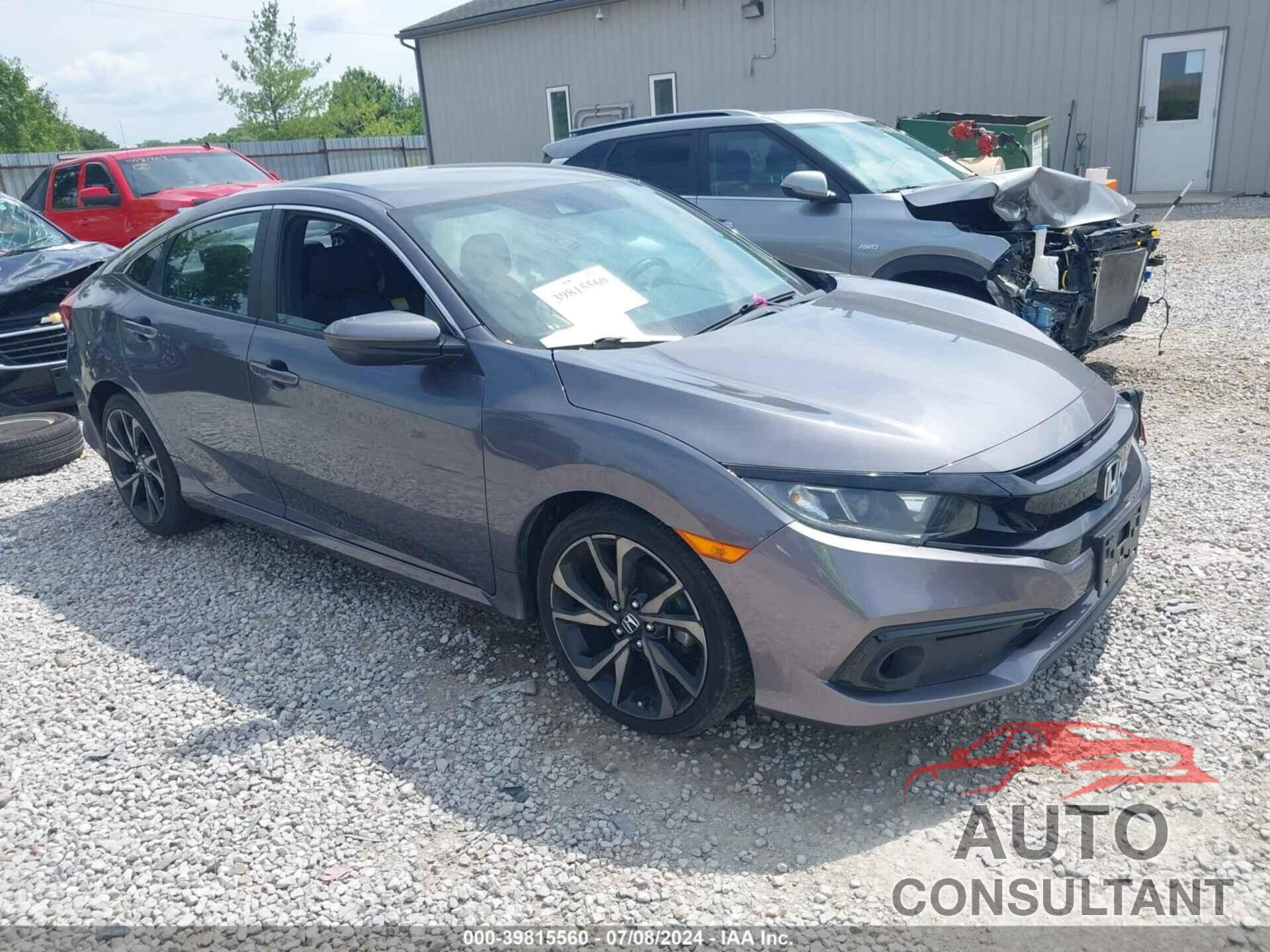 HONDA CIVIC 2019 - 2HGFC2F81KH606739