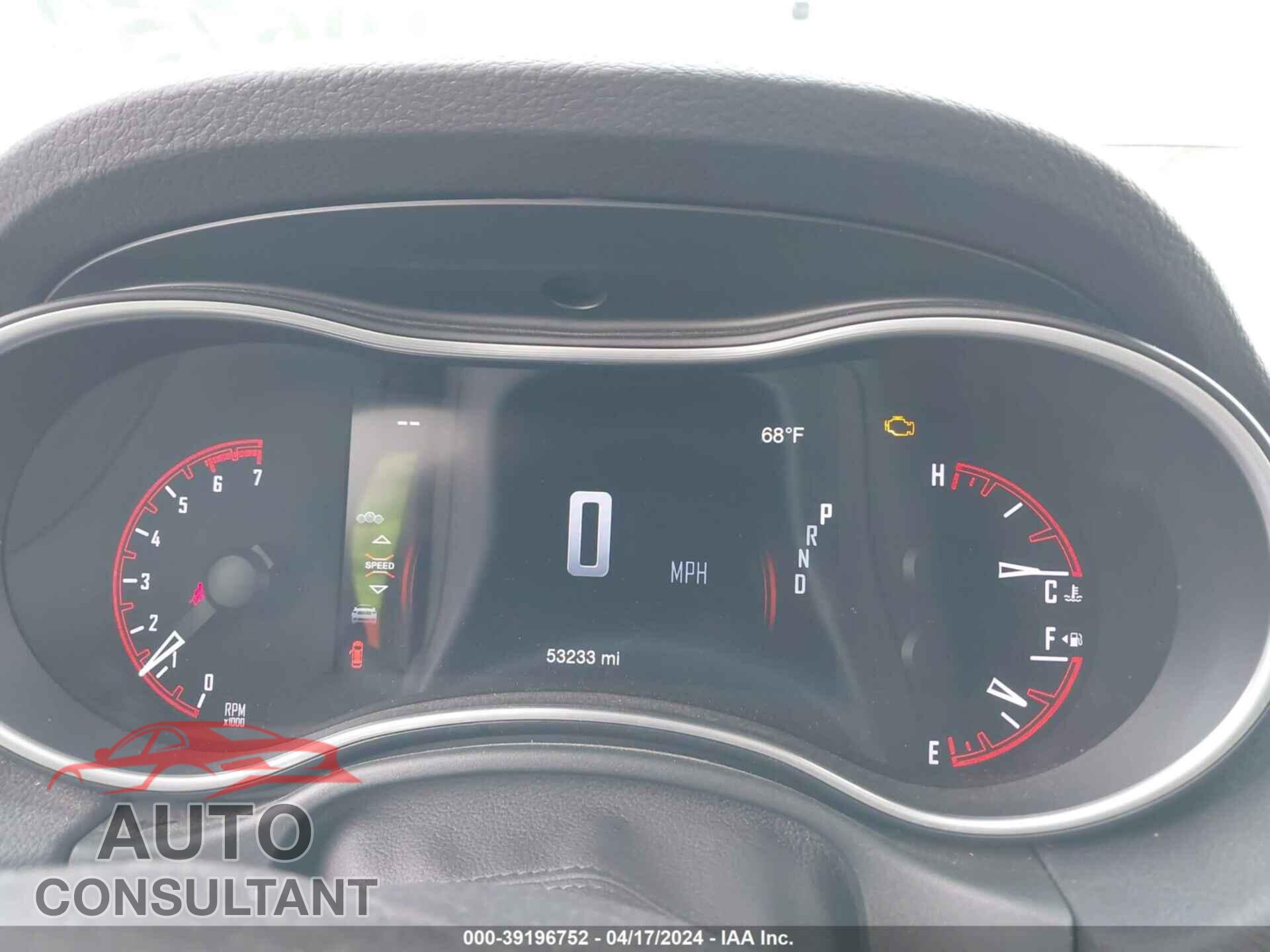 DODGE DURANGO 2020 - 1C4SDJFT2LC432225